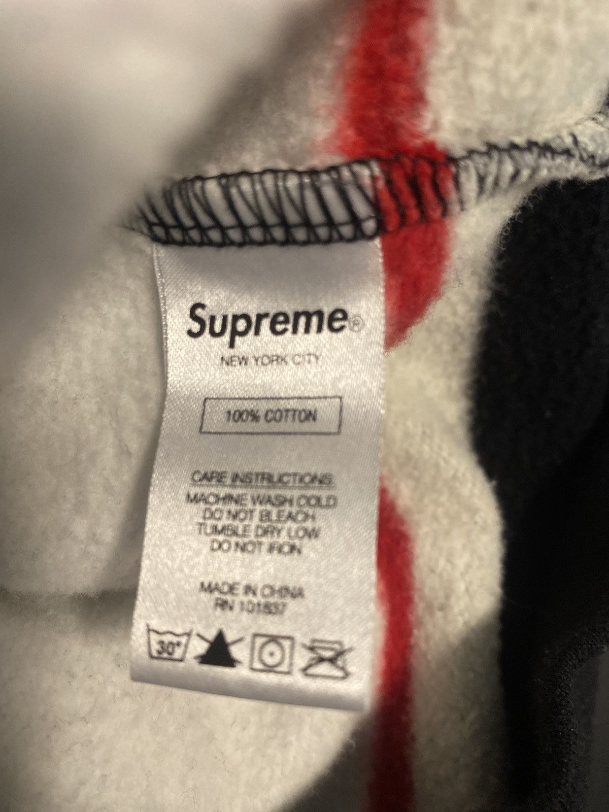 Supreme Supreme Stripe Hooded Sweatshirt Size US L / EU 52-54 / 3 - 3 Thumbnail