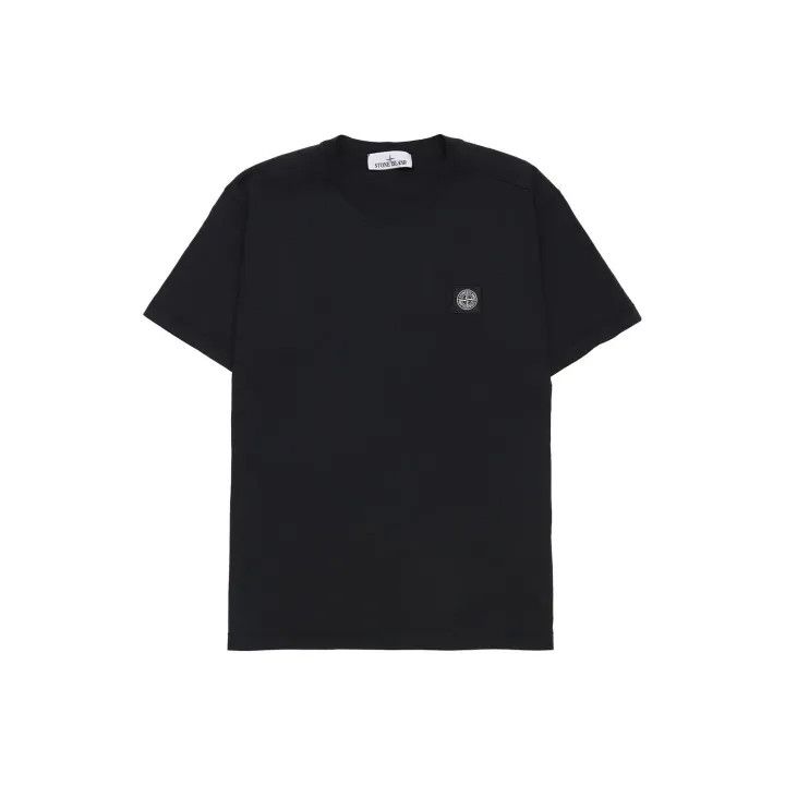 Stone Island Stone Island Black Cleanfit Logo T-Shirt Size US XL / EU 56 / 4 - 1 Thumbnail