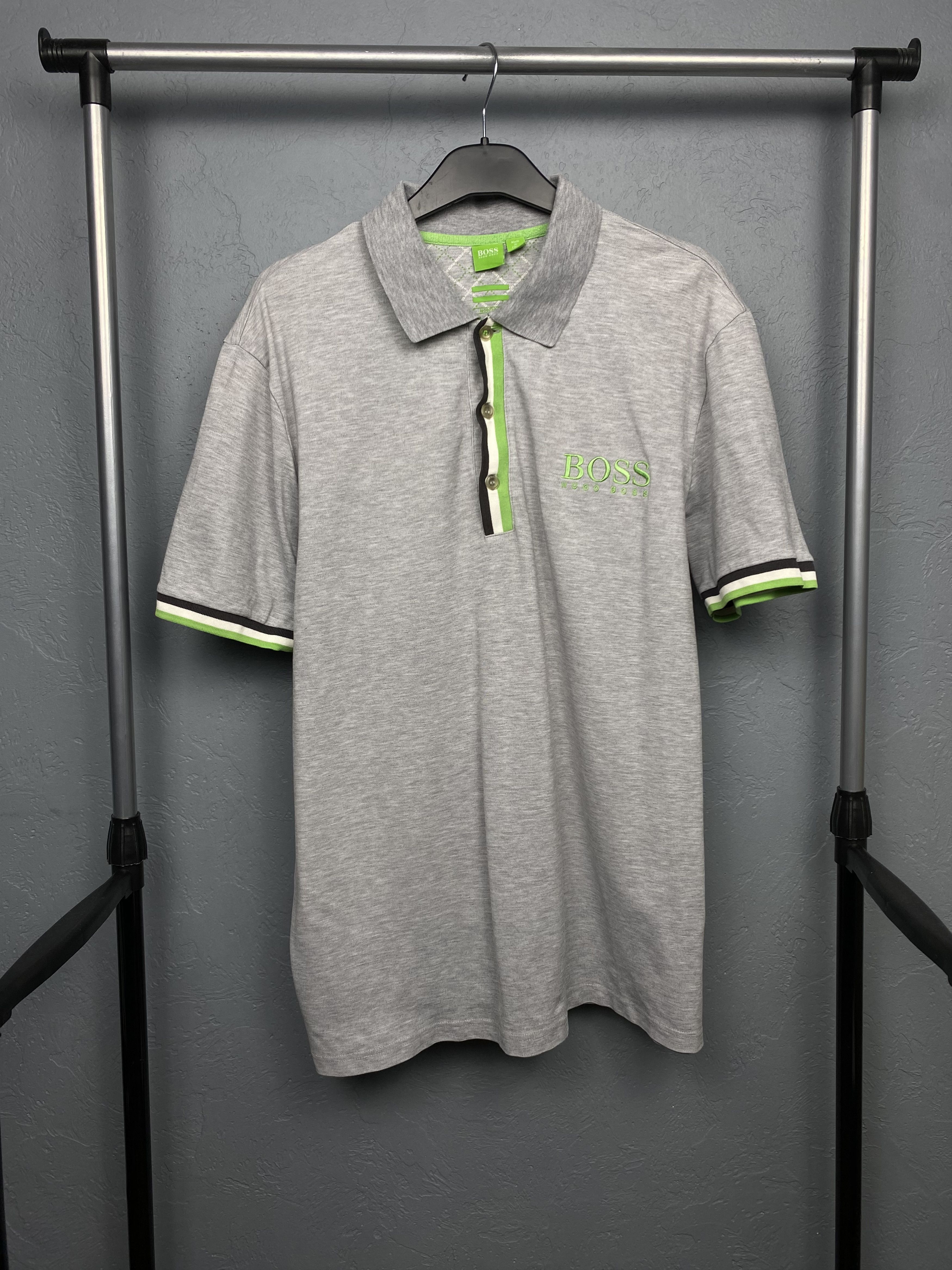 Hugo Boss × Vintage Hugo Boss Vintage Mens Polo Shirt Size US XXL / EU 58 / 5 - 1 Thumbnail