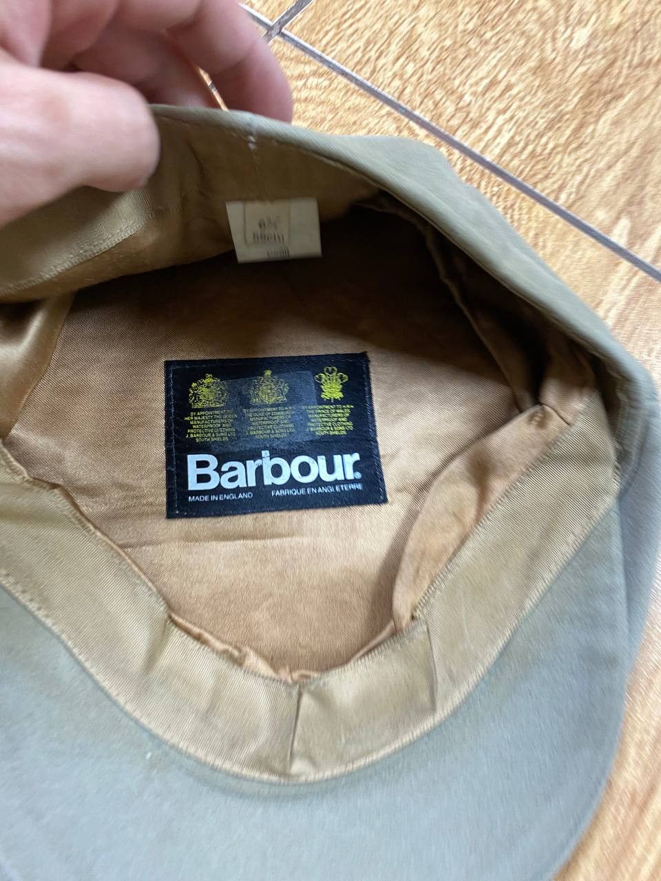 Barbour × Vintage Barbour Vintage Wax Hat Size ONE SIZE - 5 Thumbnail