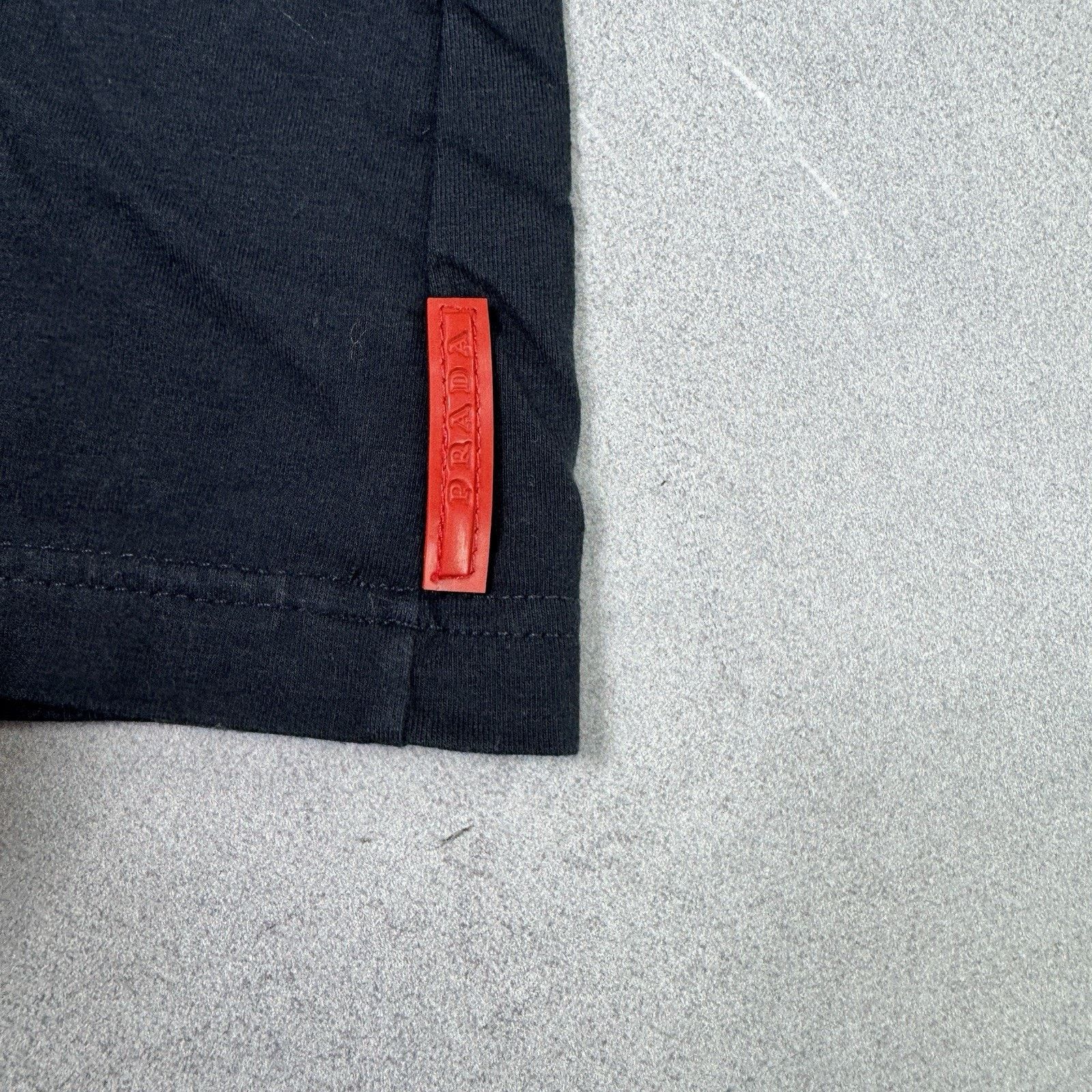 Prada Prada Red Tab Pocket Blue Women T Shirt Size S Size S / US 4 / IT 40 - 23 Thumbnail