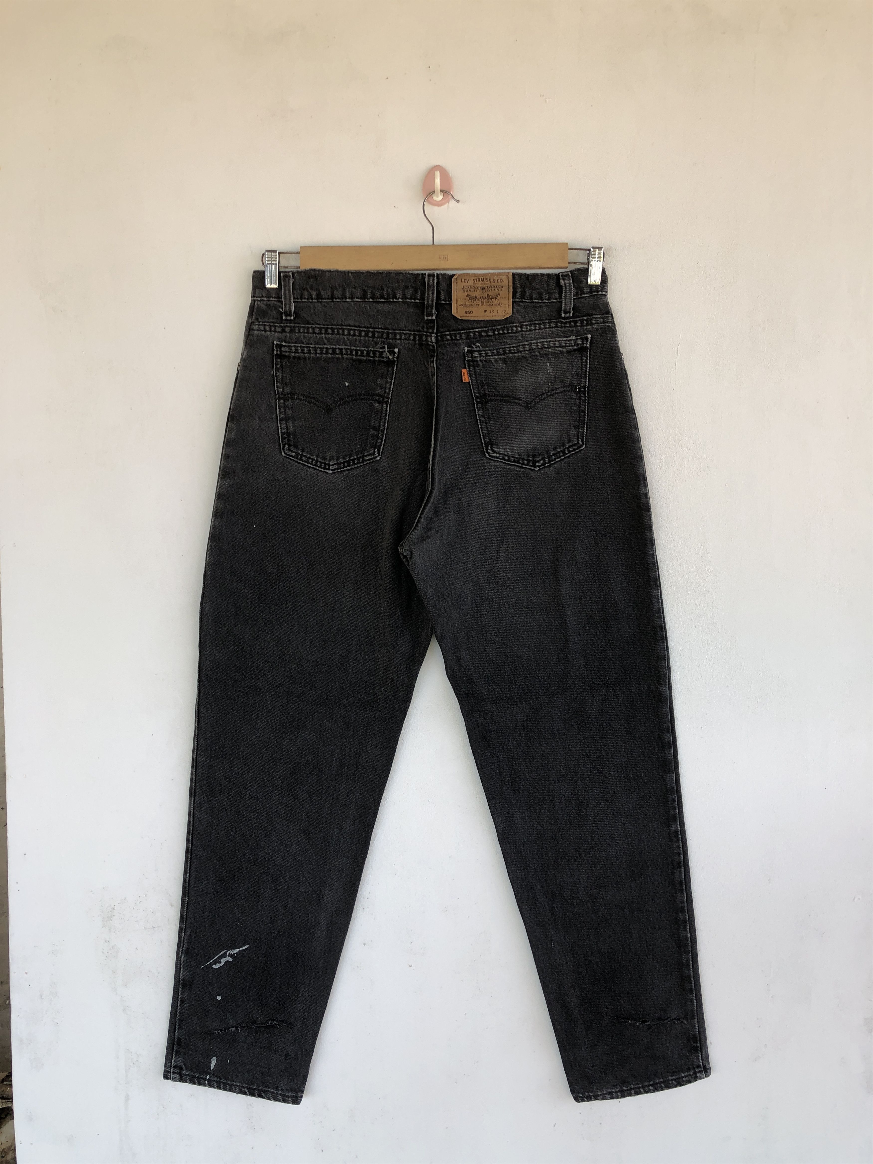 Vintage Levi's 501 Jeans good 34x30.5 Blue Denim Red Tab Faded Denim Grunge Style Vintage Denim Unisex Jeans