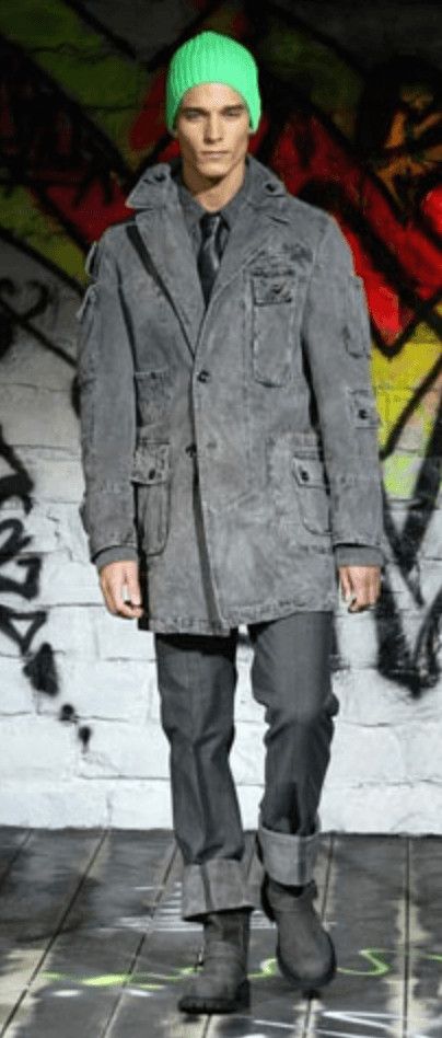 Dolce & Gabbana AW2003 Dolce & Gabbana Black Cotton Cargo Long Jacket Size US M / EU 48-50 / 2 - 2 Thumbnail