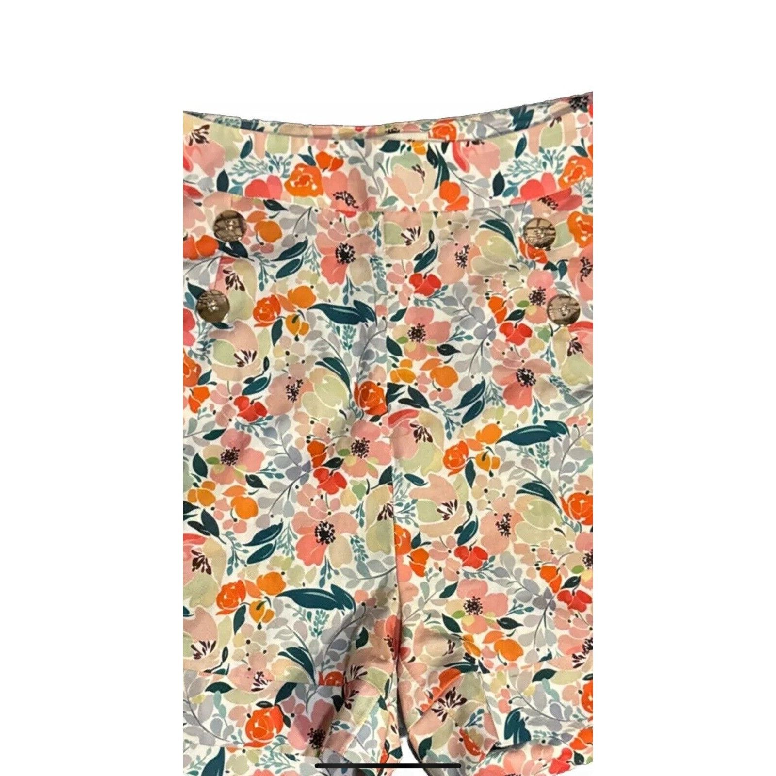 Other Molly Bracken Floral Shorts Lightweight Wrinkle Free Coastal Size 25" / US 0 / IT 36 - 6 Thumbnail