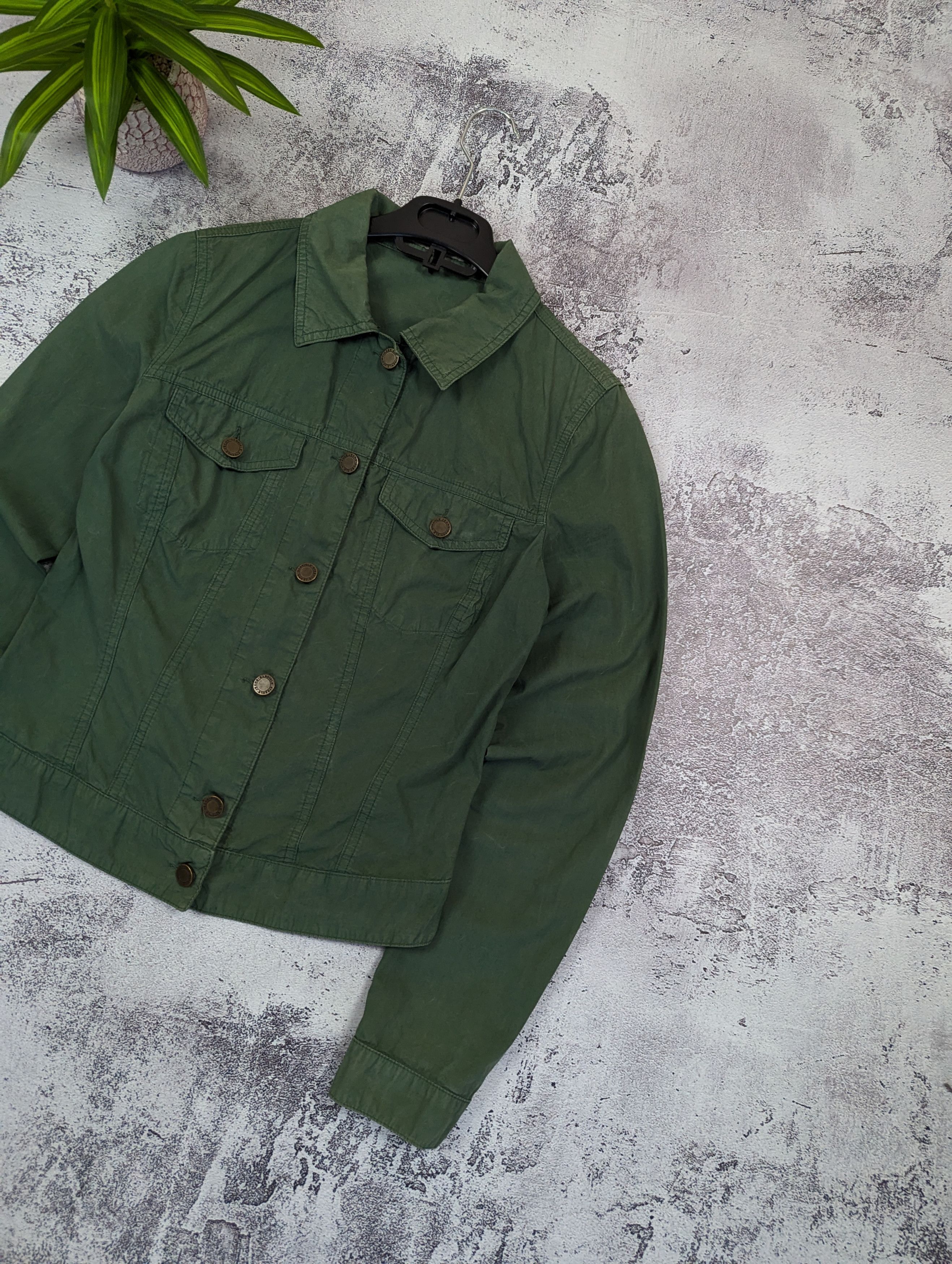 Gabrielle Gabrielle Strehle Distressed Army Jacket Size M / US 6-8 / IT 42-44 - 6 Thumbnail
