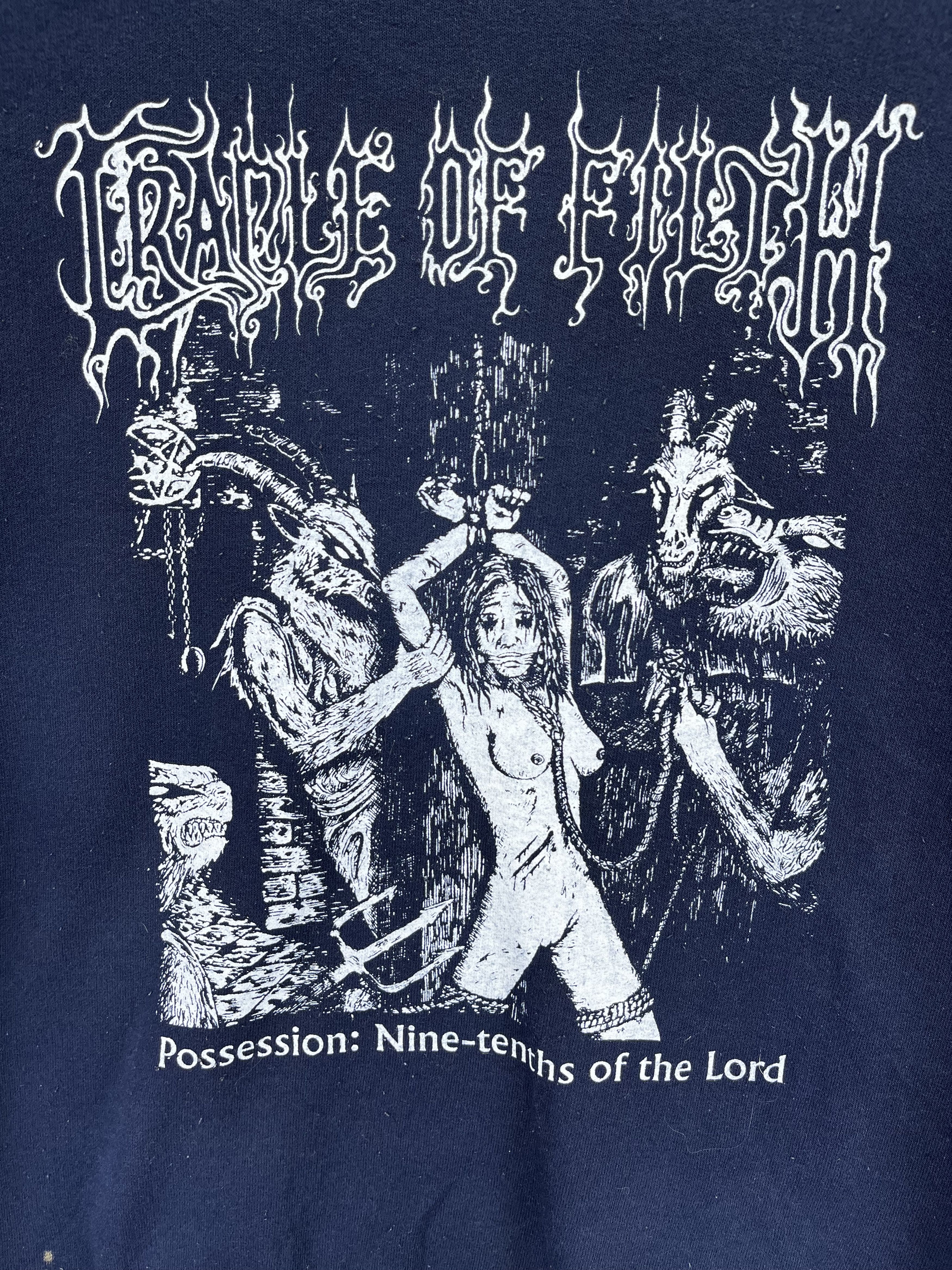Band Tees Cradle of Filth Punk Rock Band Tees Rare Sweatshirt Size US S / EU 44-46 / 1 - 6 Thumbnail