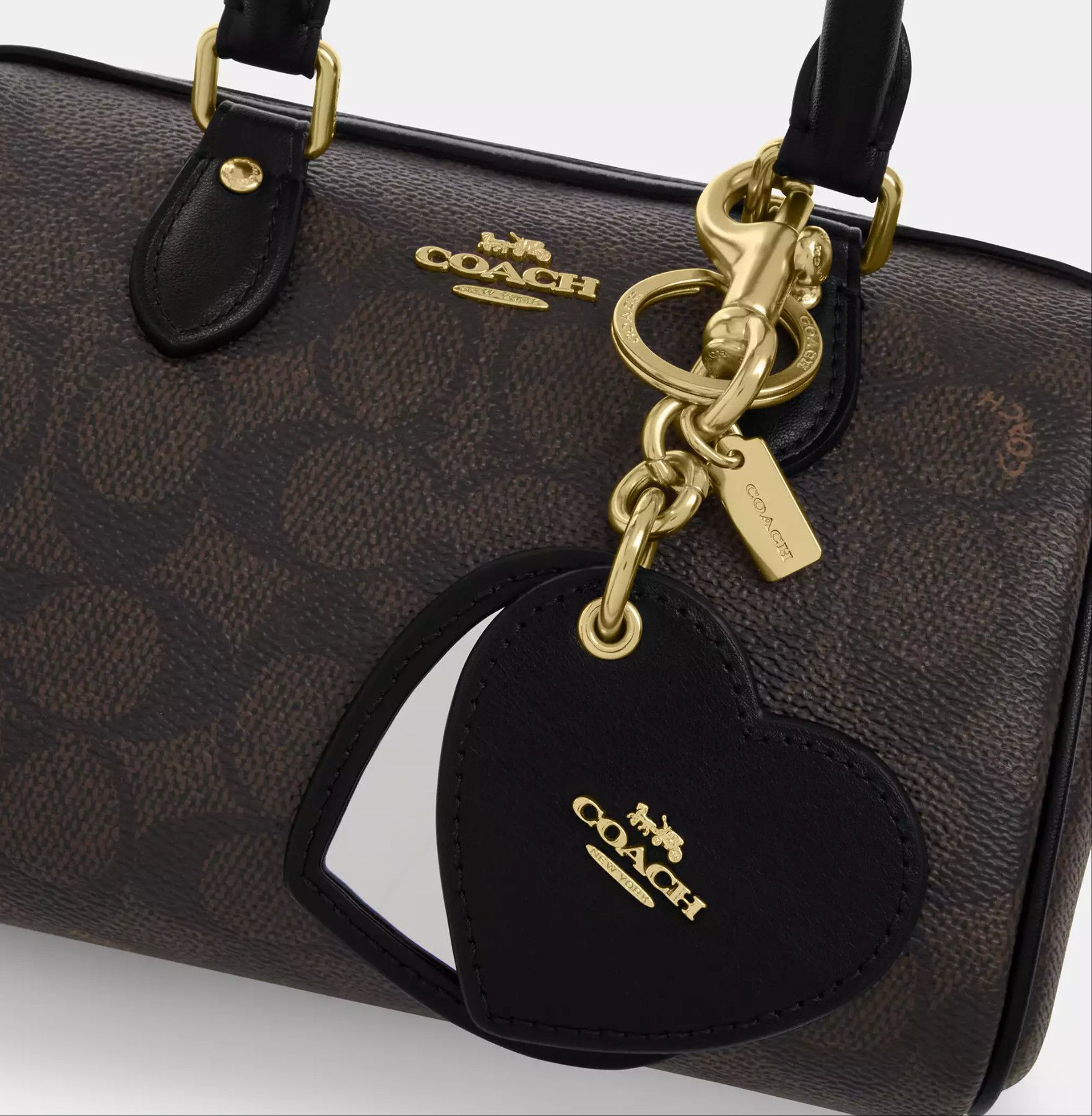 Coach Boxed Mini Rowan Crossbody Bag And Mirror Bag Charm Set Size ONE SIZE - 15 Thumbnail