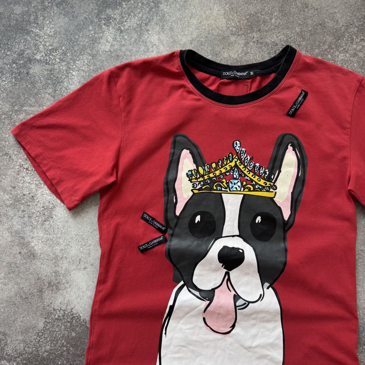 Dolce & Gabbana D&G Dolce & Gabbana «2018 Year of the Dog» T-Shirt Size M / US 6-8 / IT 42-44 - 3 Thumbnail
