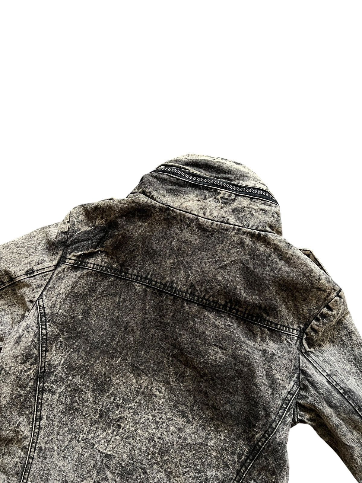 LOWBOX 2000s Lowbox Acid Wash Bono Jacket Size US M / EU 48-50 / 2 - 9 Thumbnail