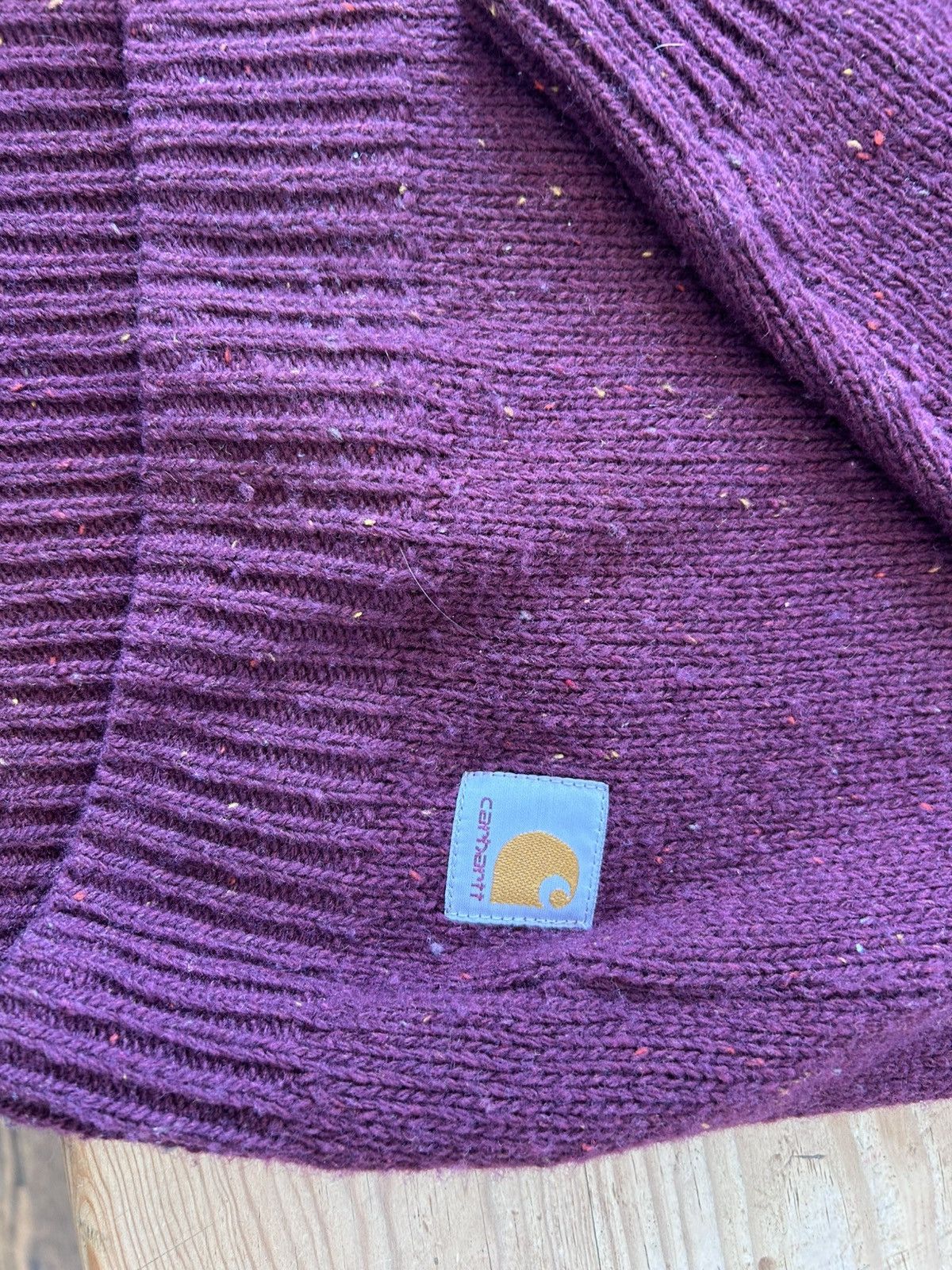Carhartt Wip Carhartt WIP - Burgundy sweater Size US L / EU 52-54 / 3 - 3 Thumbnail
