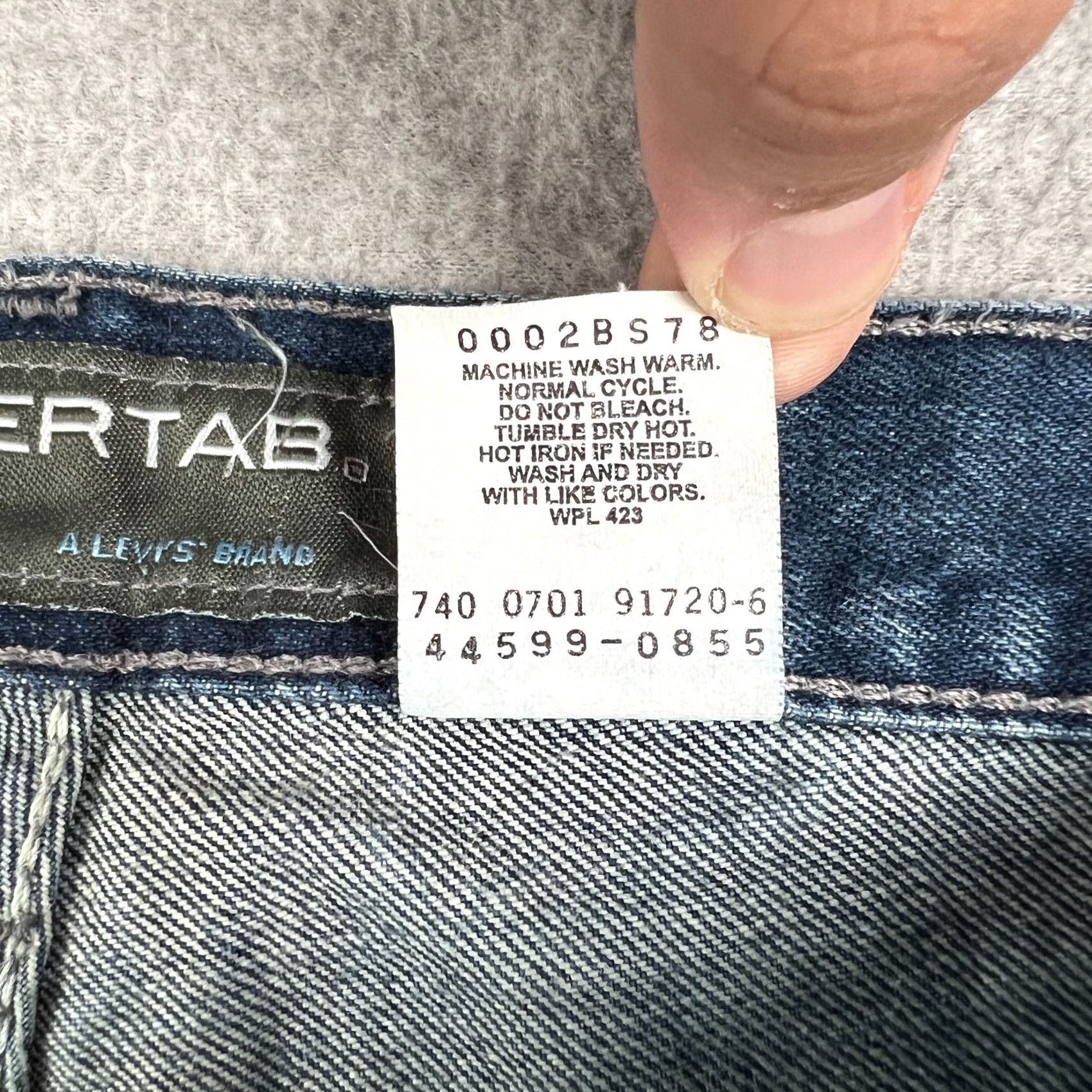 Levi's Vintage Levi'S Silvertab Baggy Wide Leg Loose Jeans 28x32 Mens Blue Y2K 90s Skate - 32" Inseam Size US 28 / EU 44 - 4 Thumbnail