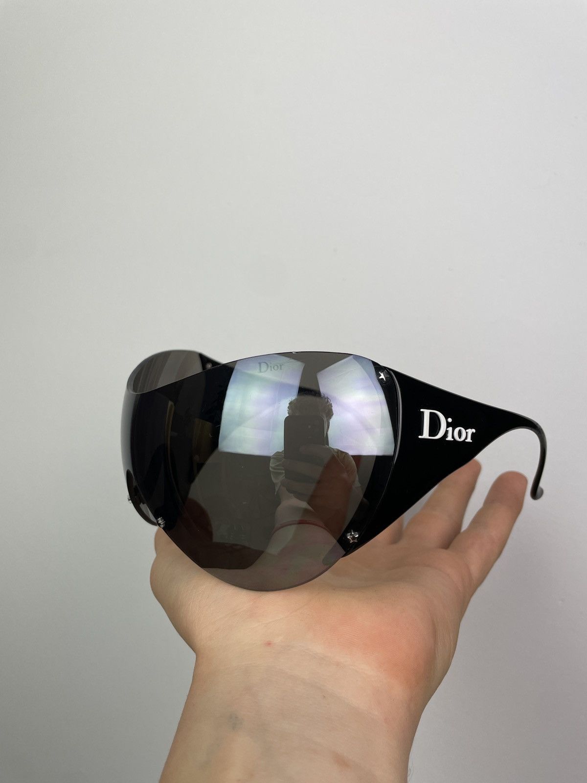 Dior Sunglasses Ski 1 Pop Mask Shield Sport Bike Vintage