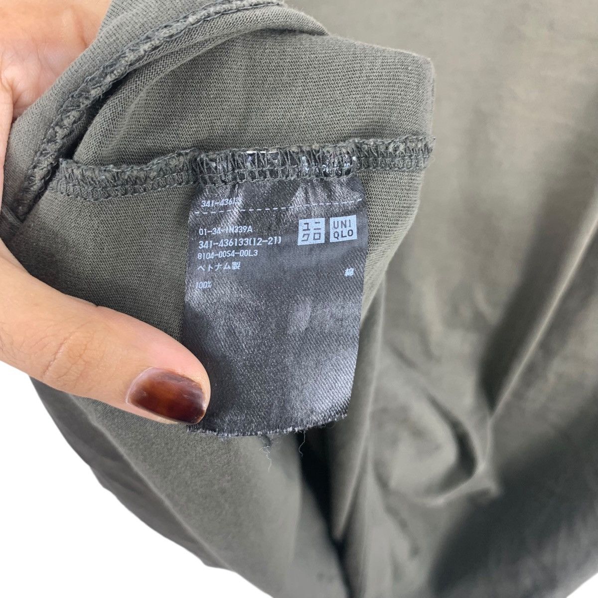 Jil Sander JIL SANDER x UNIQLO +J Collection Plain Green Baggy Tee Size L / US 10 / IT 46 - 7 Thumbnail