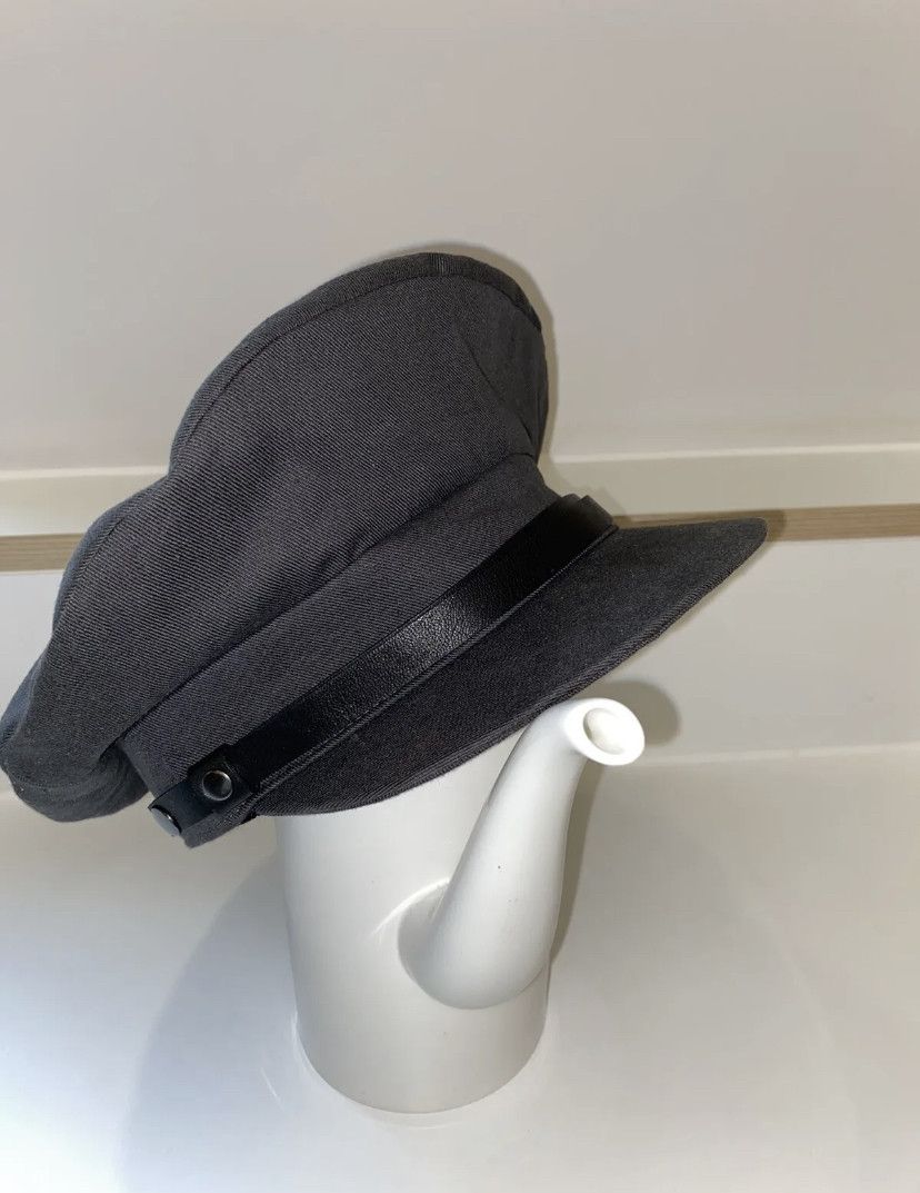image of Yohji Yamamoto Hat in Grey, Men's