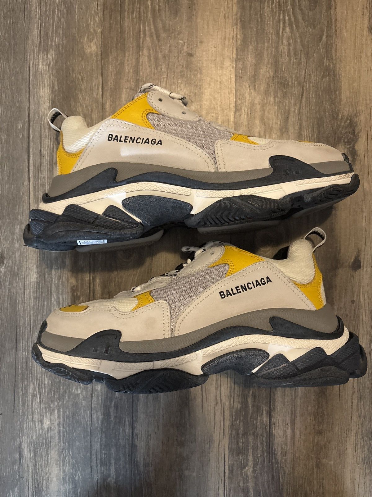 Balenciaga Balenciaga Triple S ‘Split’ Chunky Sneakers Size US 9 / EU 42 - 4 Thumbnail
