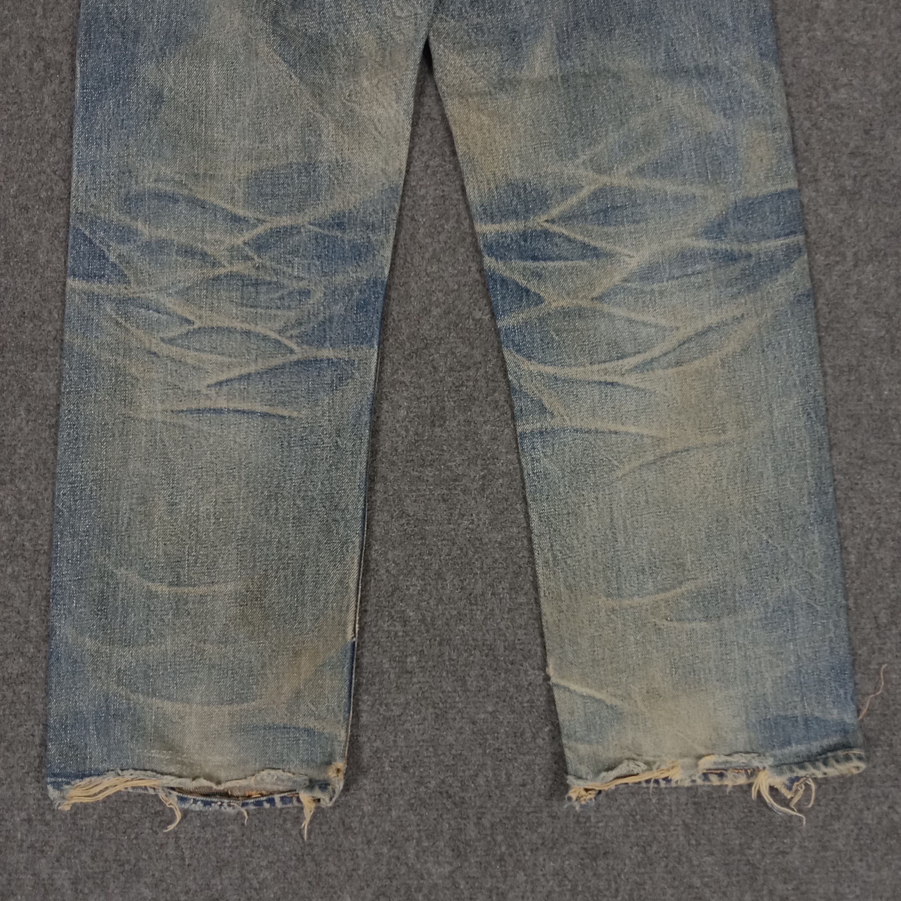 Japanese Brand × Vintage We Never Change Selvedge Fading Style Denim Jeans Size US 28 / EU 44 - 4 Thumbnail