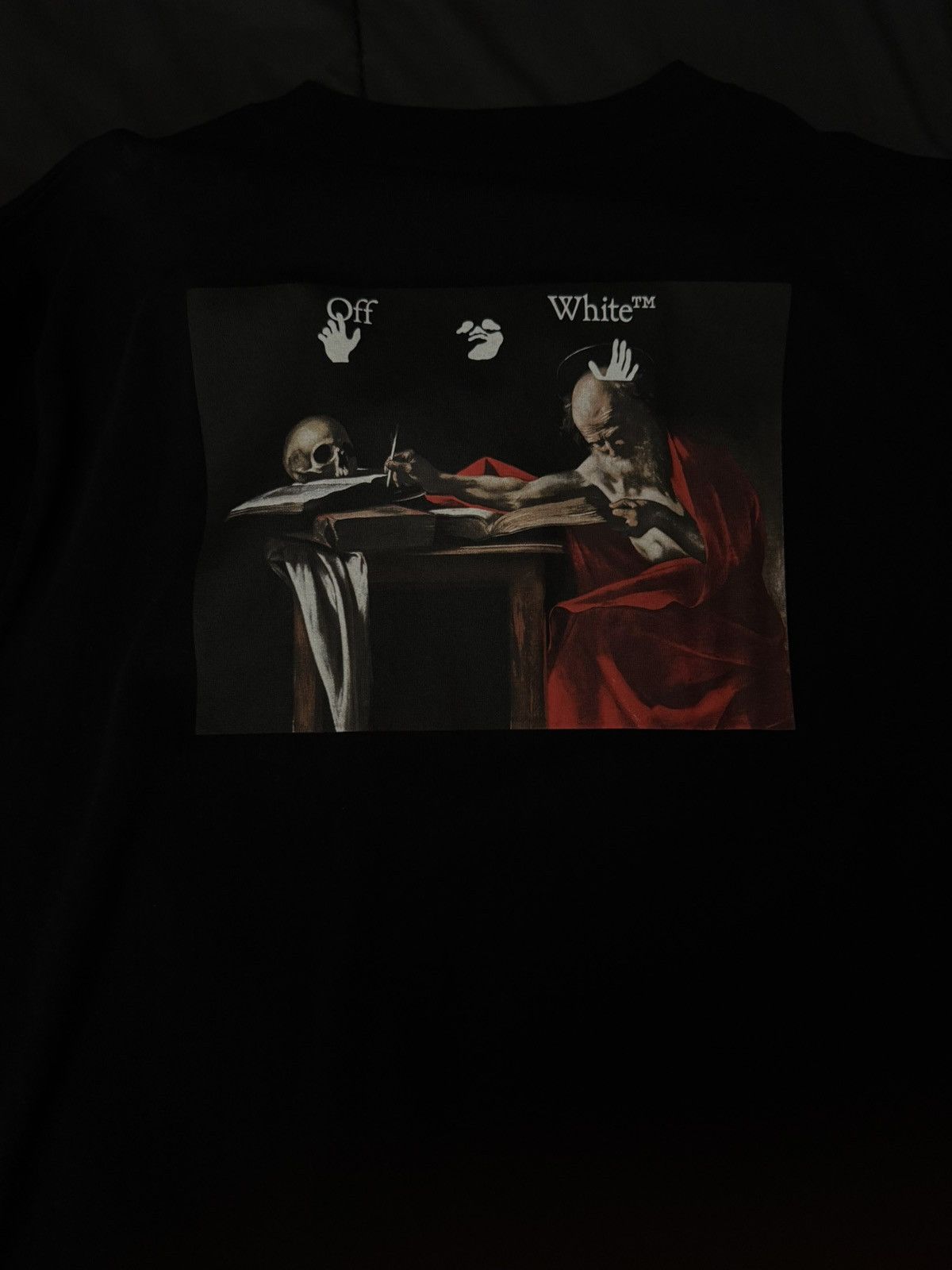 Off-White OFF-WHITE Caravaggio tee Size US L / EU 52-54 / 3 - 2 Thumbnail