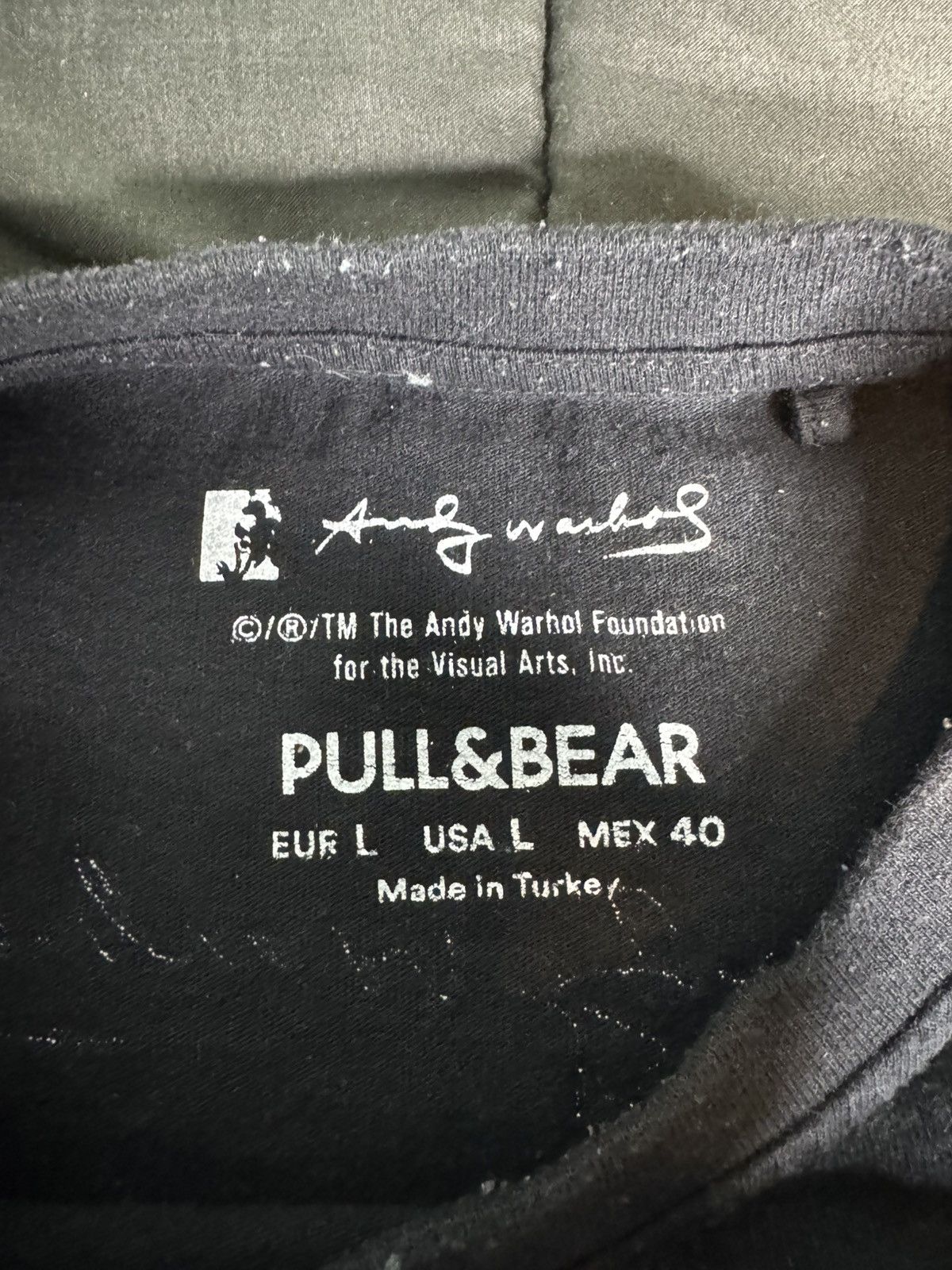 Andy Warhol Pull&Bear x Andy Warhol “15 Minutes” T-Shirt Size US L / EU 52-54 / 3 - 3 Thumbnail