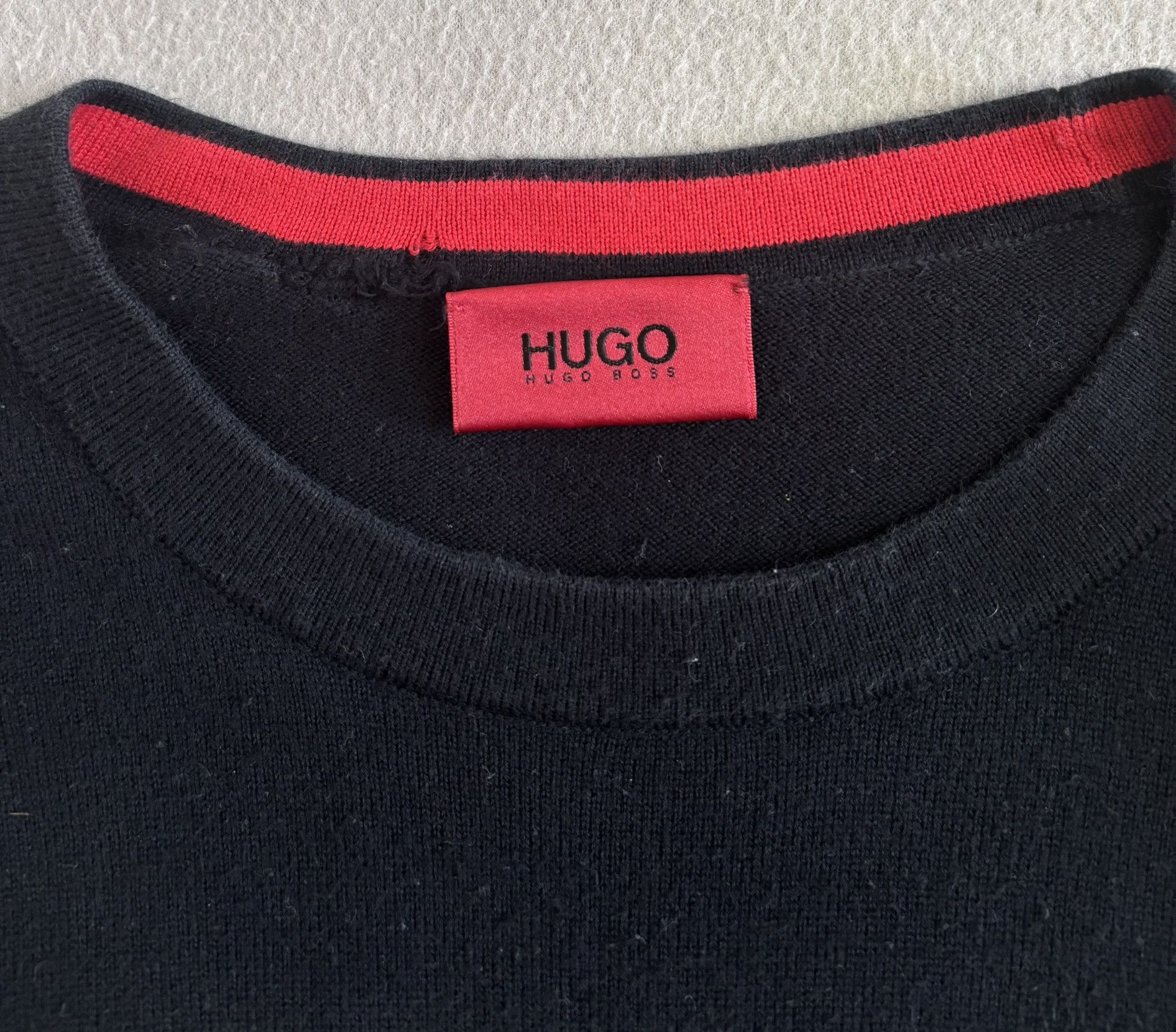 Hugo Boss Hugo Boss sweater black small logo medium Size US M / EU 48-50 / 2 - 10 Thumbnail