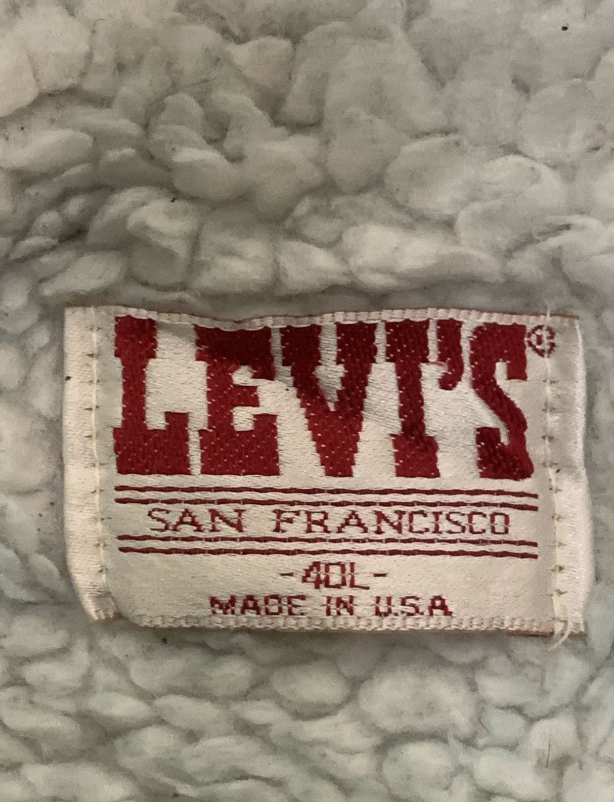 Levi's Vintage Clothing Rare Design Vintage Levi’s Sherpa Jackets Size US M / EU 48-50 / 2 - 4 Thumbnail