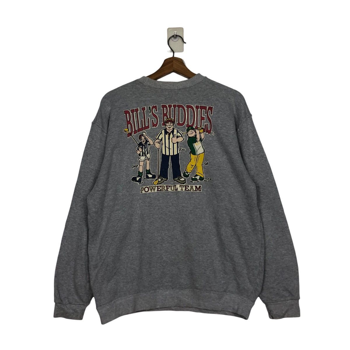 Japanese Brand 📌Vintage Sweatshirt Crewneck Bill'S Buddies Big Logo Size US M / EU 48-50 / 2 - 9 Thumbnail