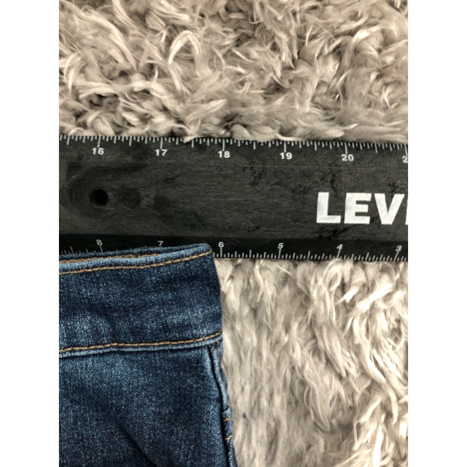 Gloria Vanderbilt Gloria Vanderbilt Amanda Jeans Womens Medium Wash Blue Size 16 Regular Fit 5-Pocket Denim Cotton Tapered High Rise Vintage No Size 38" / US 16 / IT 52 - 2 Thumbnail