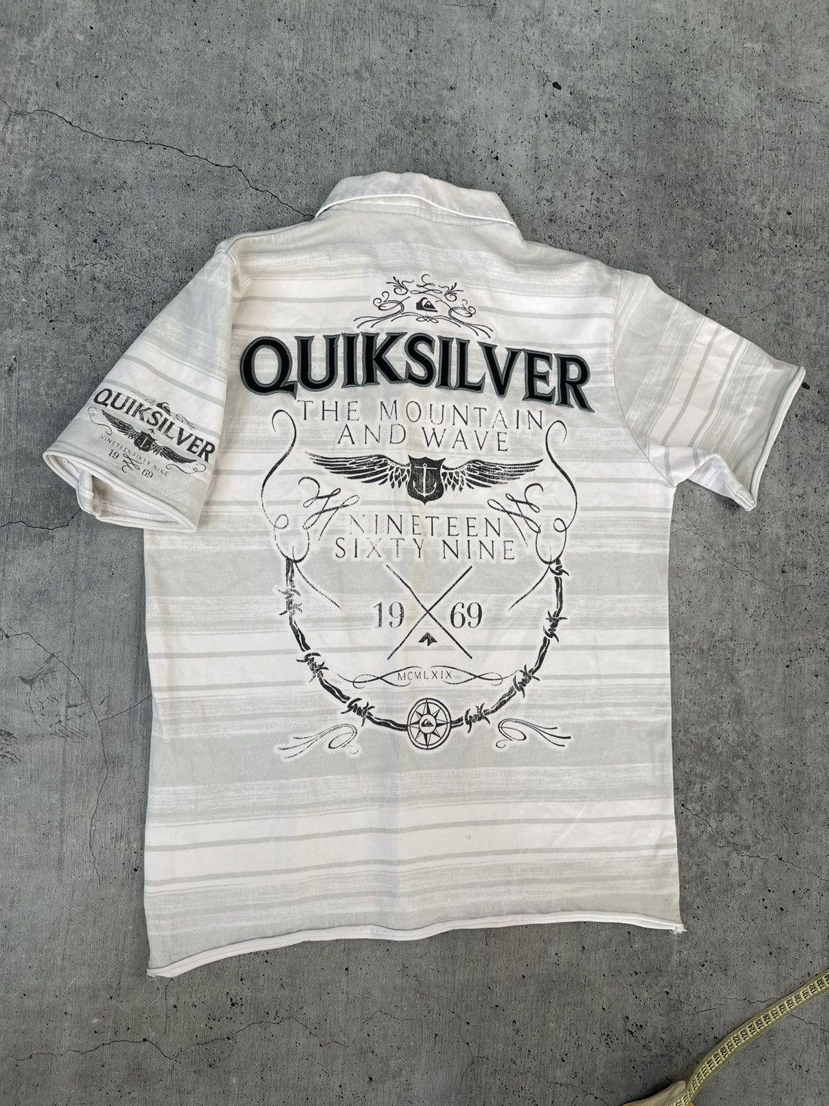 Quiksilver VINTAGE QUIKSILVER BIG LOGO TSHIRT NICE DESIGN Size US M / EU 48-50 / 2 - 4 Thumbnail