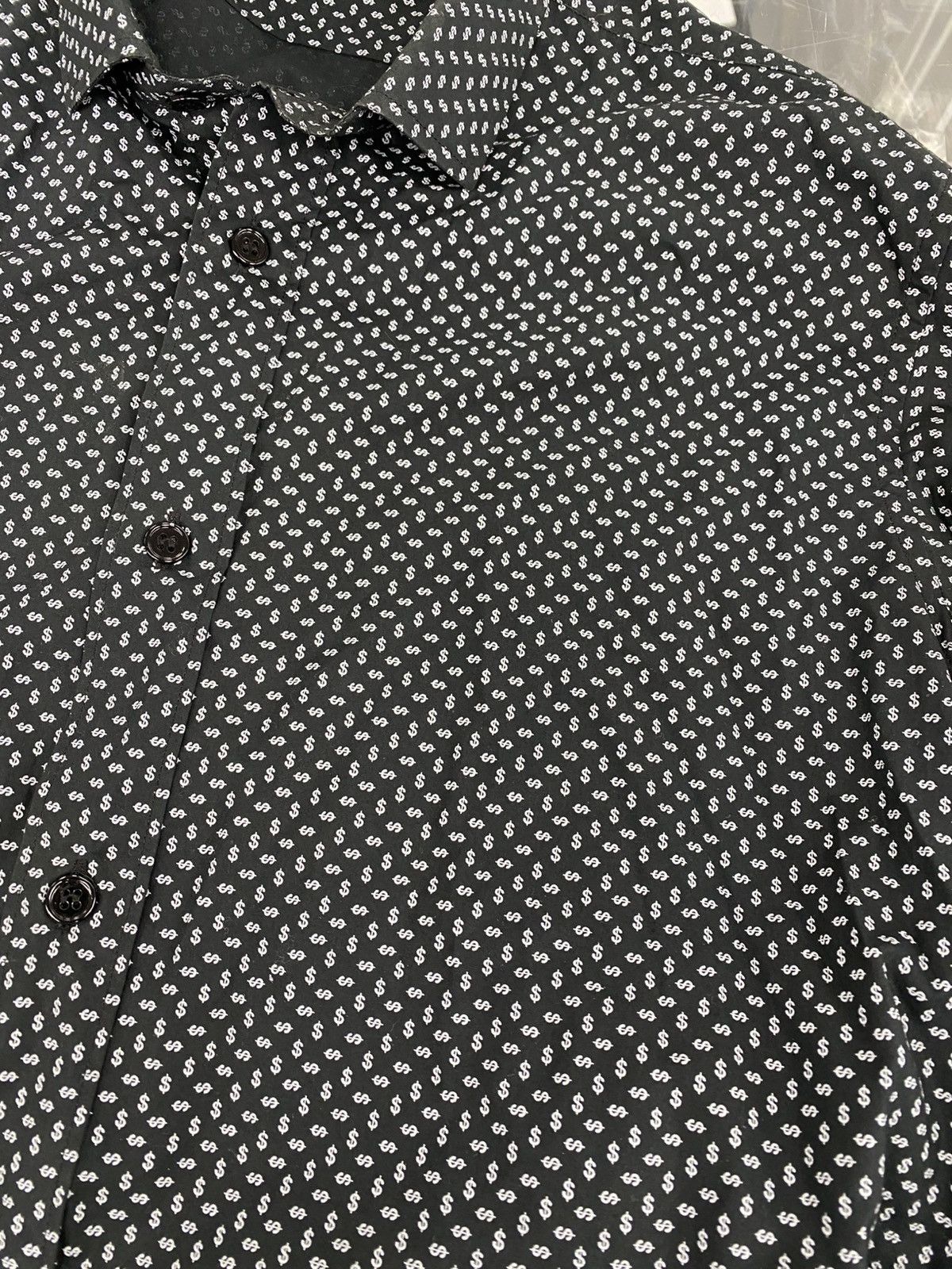 Yves Saint Laurent Saint Laurent dollar sign shirt black small Hedi Slimane Size US S / EU 44-46 / 1 - 14 Thumbnail