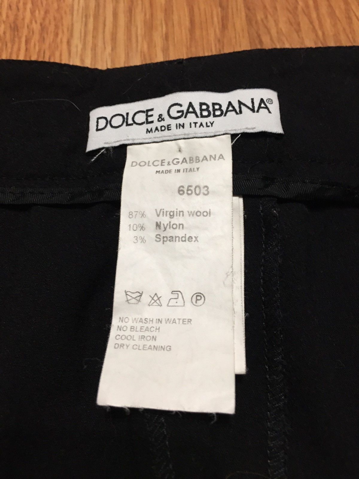Dolce & Gabbana Dolce & Gabbana Virgin Wool Italy Pants Size EU38 Size 26" / US 2 / IT 38 - 9 Thumbnail
