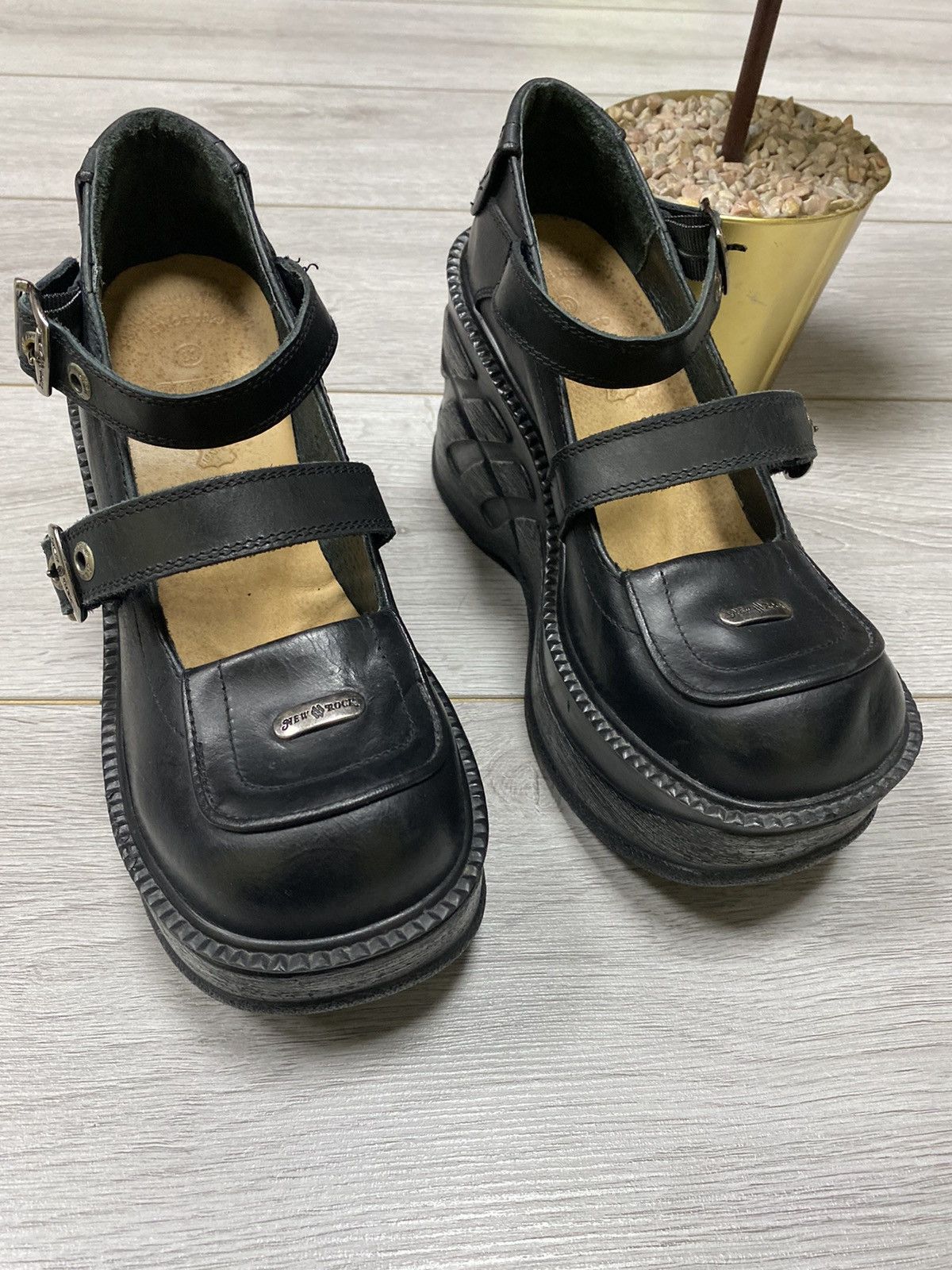 New Rock New Rock leather high boots sandals Size US 9 / IT 39 - 2 Thumbnail