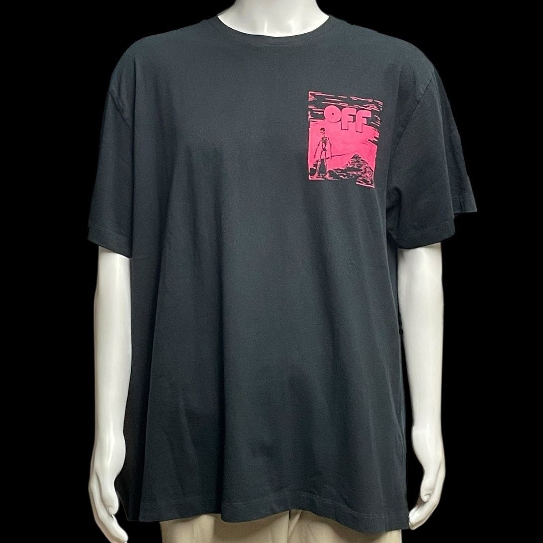 Off-White 2013 Off-White Main Label Floating Skulls Oversize T-Shirt Size US M / EU 48-50 / 2 - 3 Thumbnail
