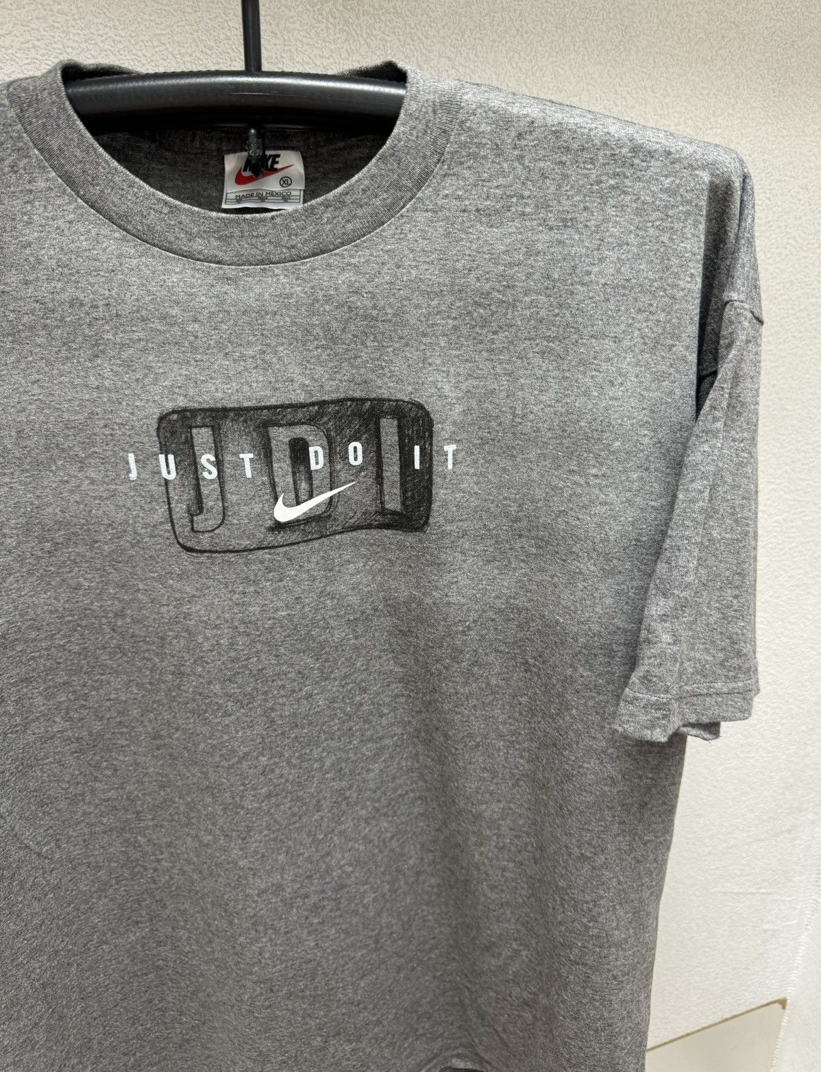Nike Nike Just do it vintage t-shirt made in Usa Xl 1990th Size US XL / EU 56 / 4 - 4 Thumbnail