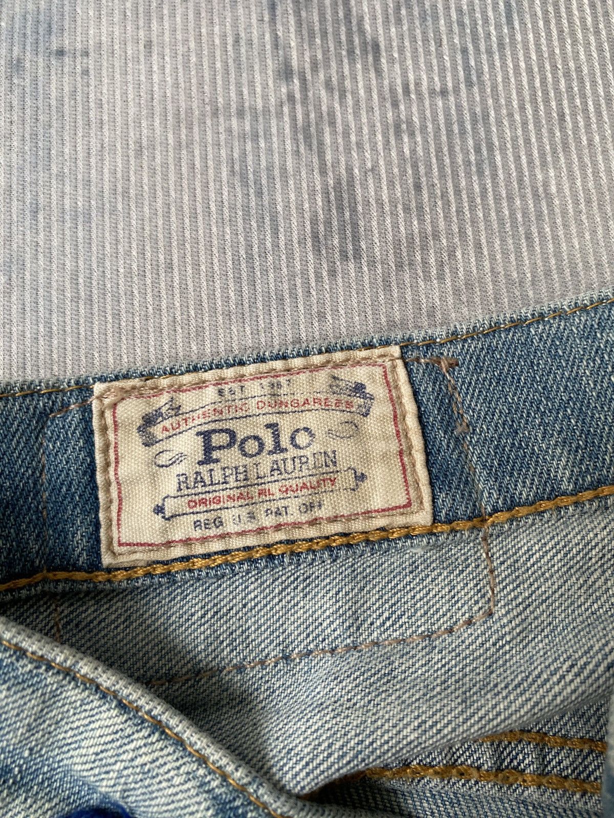 Ralph Lauren Polo Ralph Lauren Distressed Denim Size US 29 - 18 Thumbnail