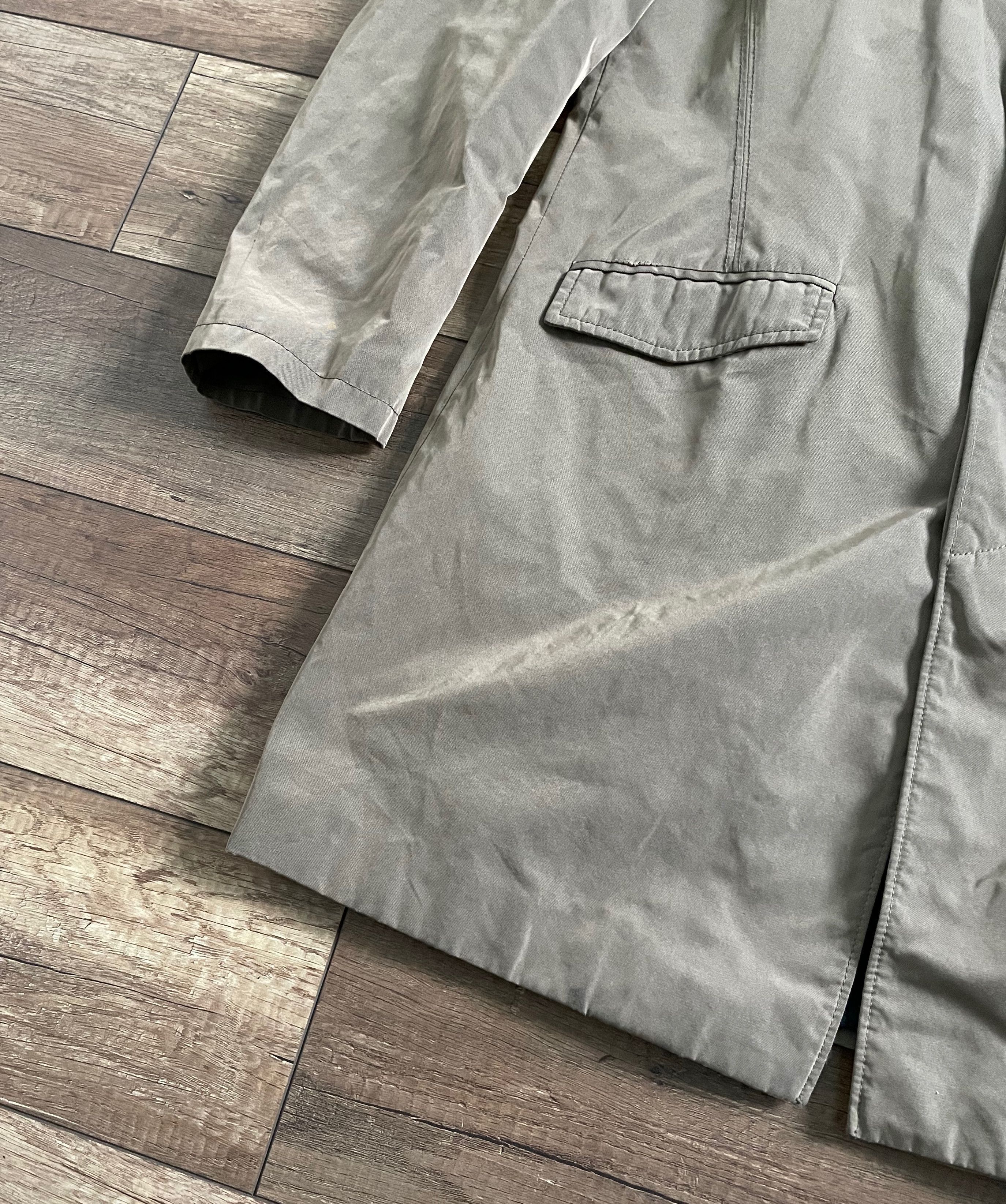 Etro Etro Irredescent Beige Long Heavy Trench Coat Jacket Size US L / EU 52-54 / 3 - 4 Thumbnail