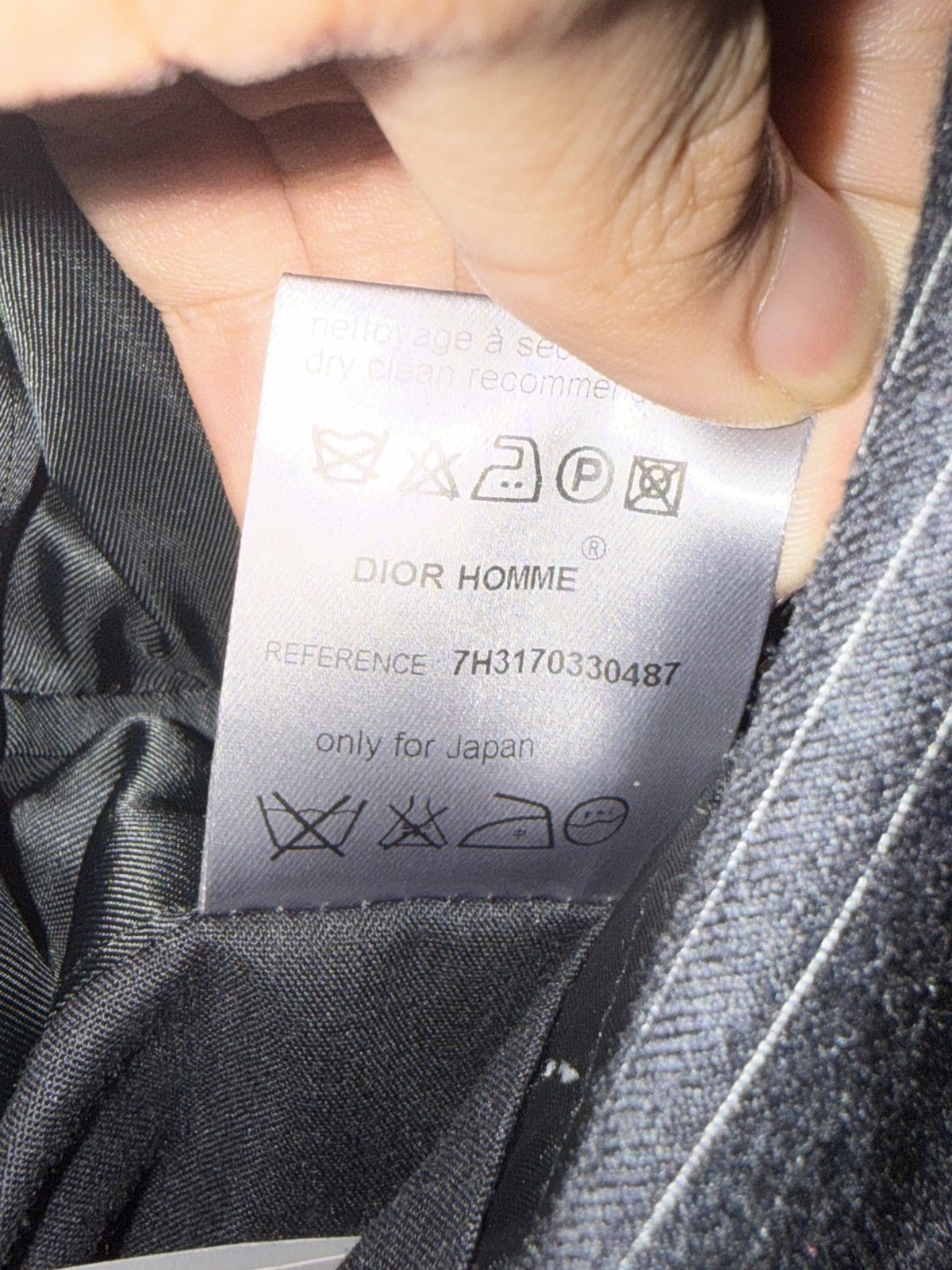 Dior Diorhomme 07AW“Navigate” Silver line suit Size 46S - 6 Thumbnail