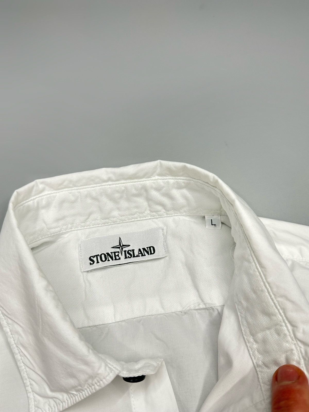 Stone Island Stone Island Button Up Shirt RARE Size US L / EU 52-54 / 3 - 5 Thumbnail