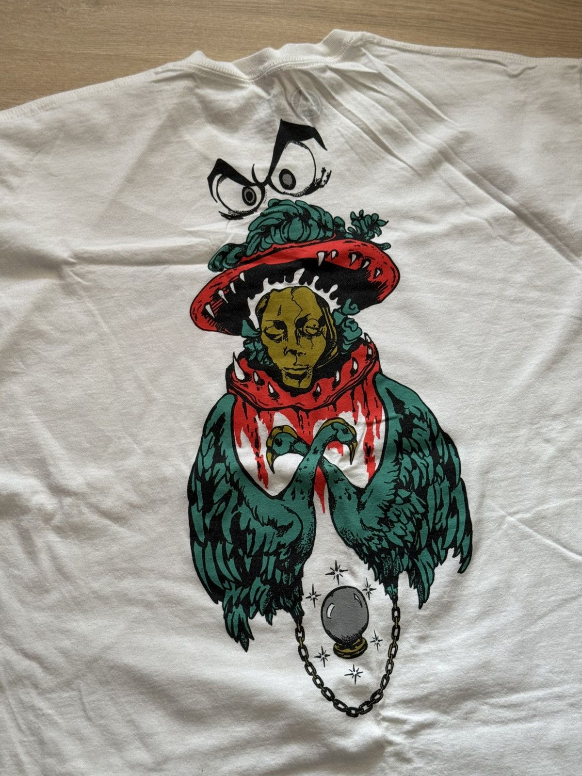Thrasher Welcome Skateboarding White Mexicano T-Shirt Size US XL / EU 56 / 4 - 4 Thumbnail