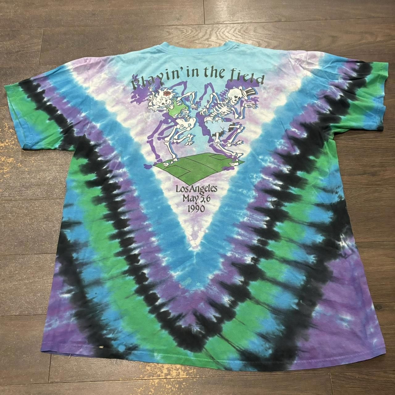 Liquid Blue grateful dead Olympic velodrome playing in the field t shirt Size US XXL / EU 58 / 5 - 4 Thumbnail