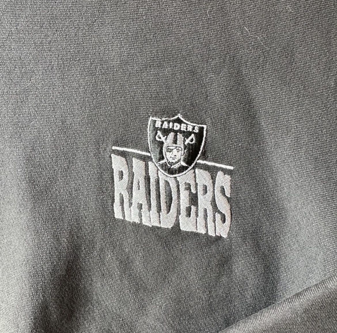 NFL Vintage 80s The Game Tag Raiders NFL Embroidered Crewneck Size US XL / EU 56 / 4 - 2 Thumbnail