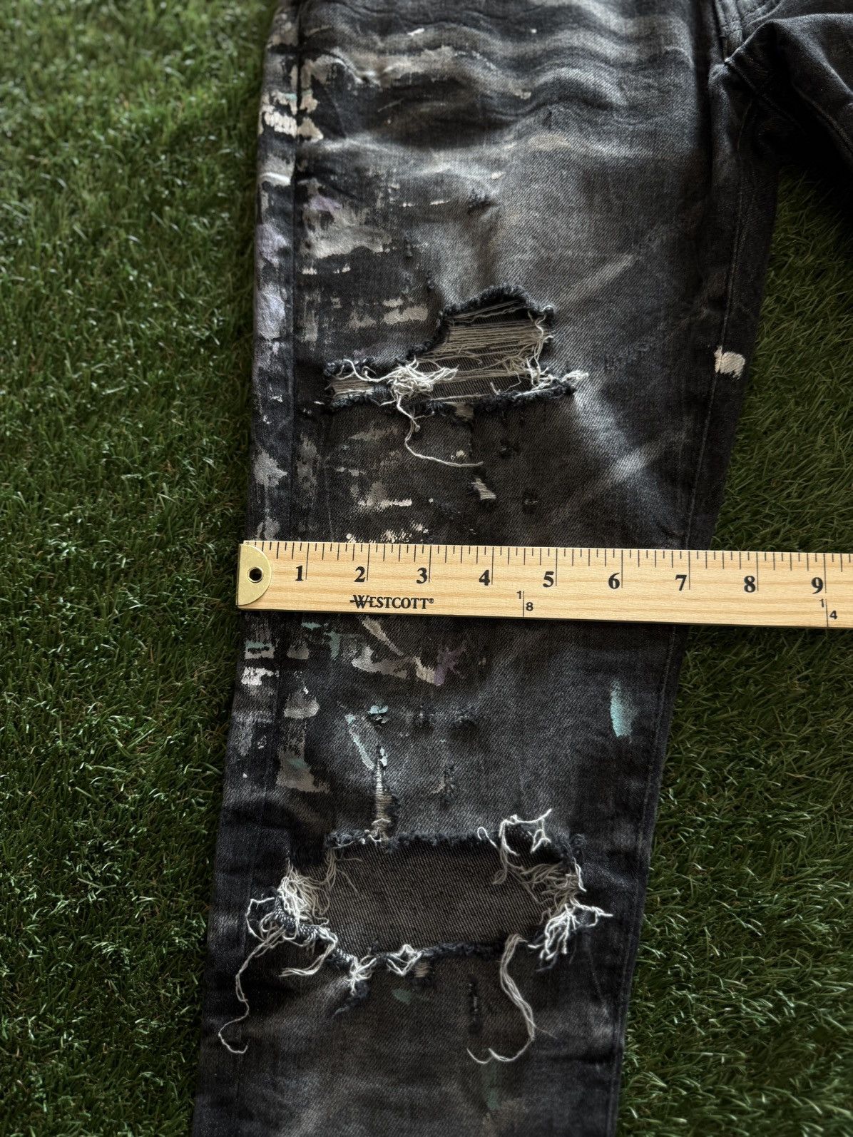 Amiri Amiri Jeans Paint Splatter Size 29 Clean Condition 🧼 Size US 29 - 19 Thumbnail