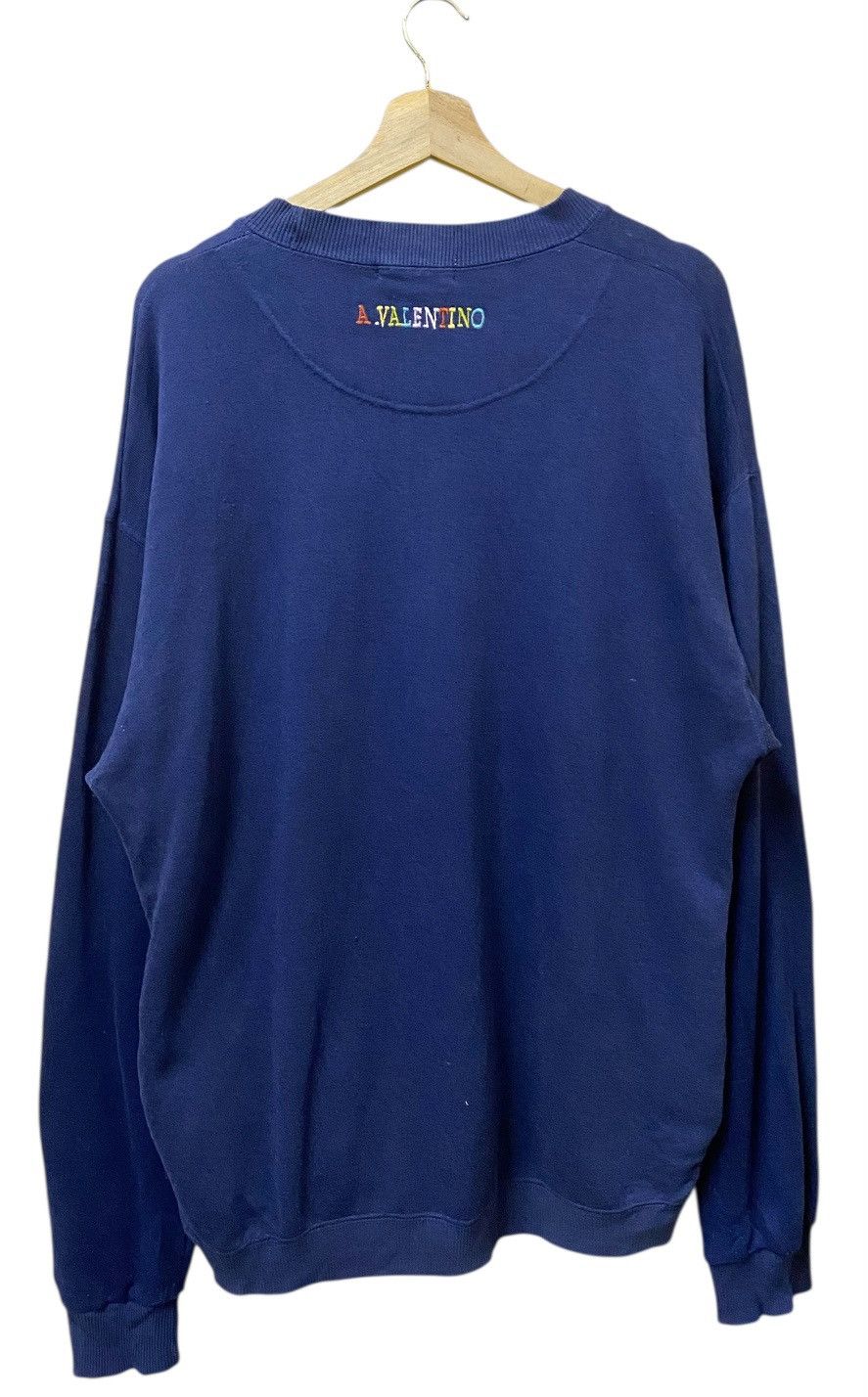 Valentino Vintage Anrico Valentino Sweatshirt Crewneck Size US L / EU 52-54 / 3 - 2 Thumbnail