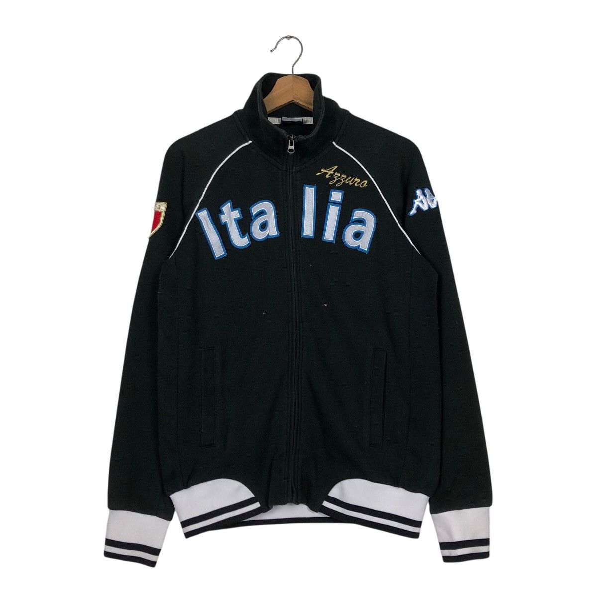 Japanese Brand 📌Vintage Zipper Jacket Kappa Italia Big Logo Size US M / EU 48-50 / 2 - 2 Thumbnail