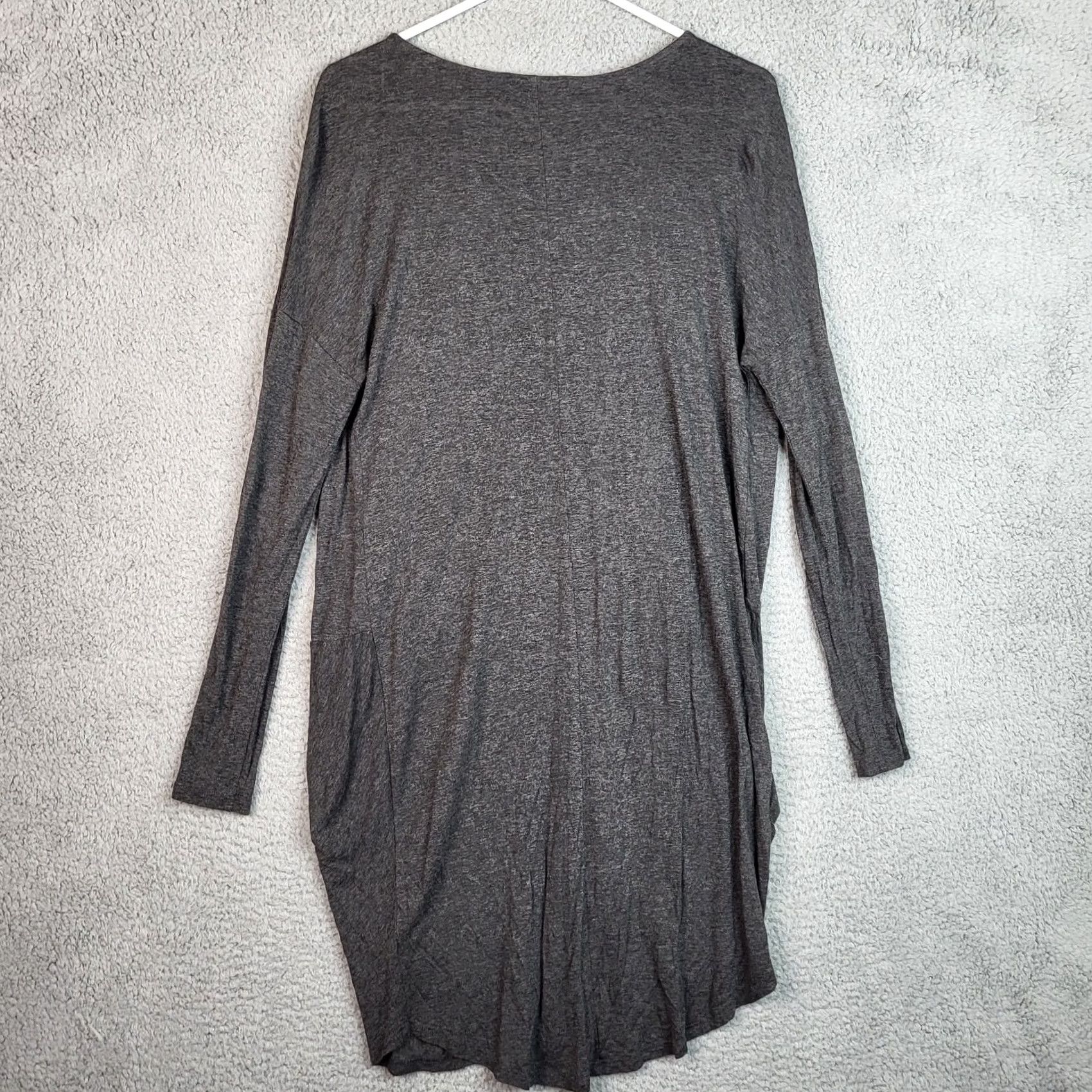 Michael Stars Michael Star dark gray long sleeve Women's Dress Size S Size S / US 4 / IT 40 - 2 Thumbnail
