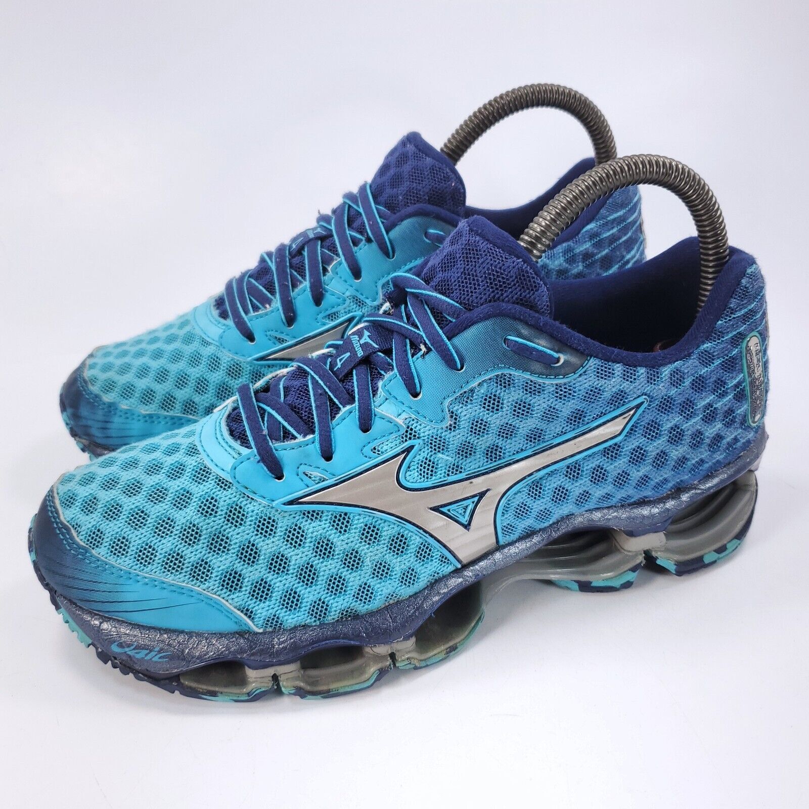 image of Mizuno Wave Prophecy 4 Shoe Womens Size 6 J1Gd150004 Blue