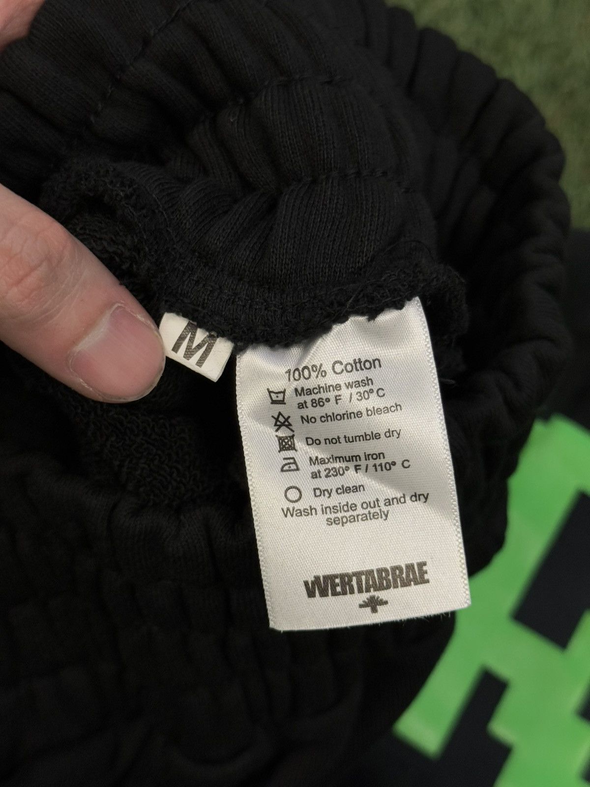 Vertabrae Vertabrae Sweatpants Green/Black Size M (NEW) Size US 30 / EU 46 - 6 Thumbnail