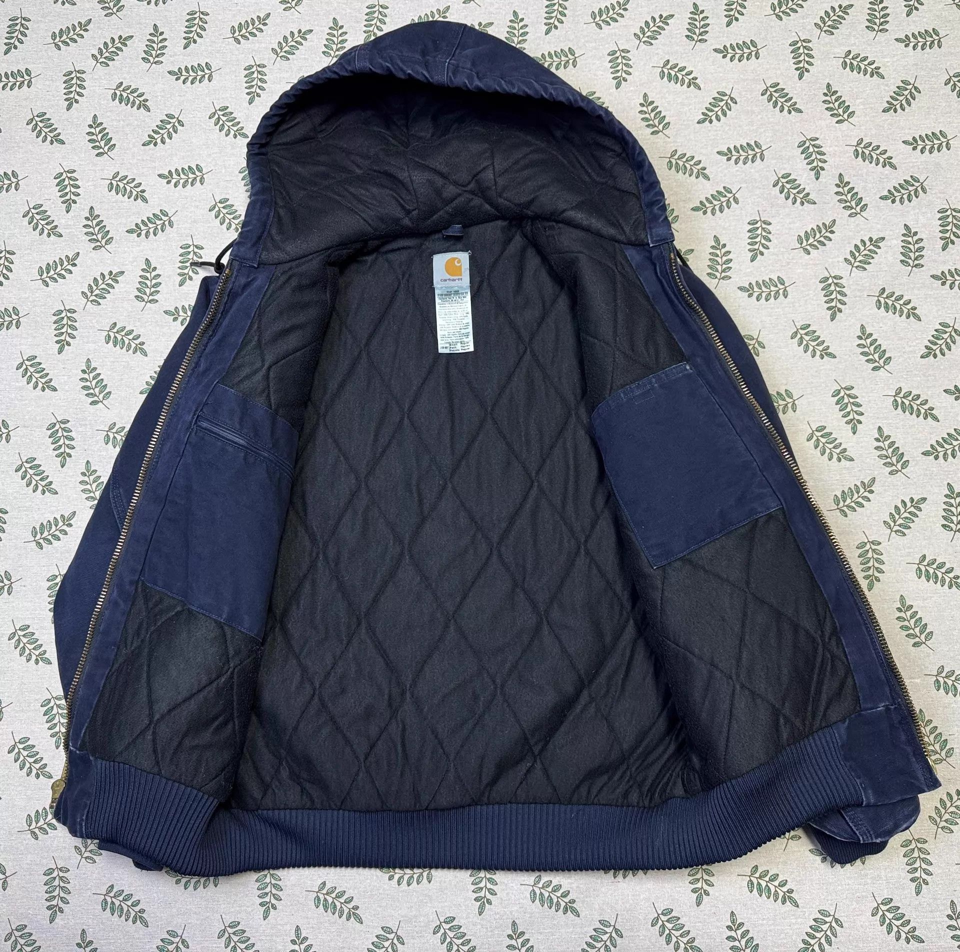 Carhartt Vintage Carhartt J130 MDT Midnight Blue S Jacket Size US S / EU 44-46 / 1 - 4 Thumbnail