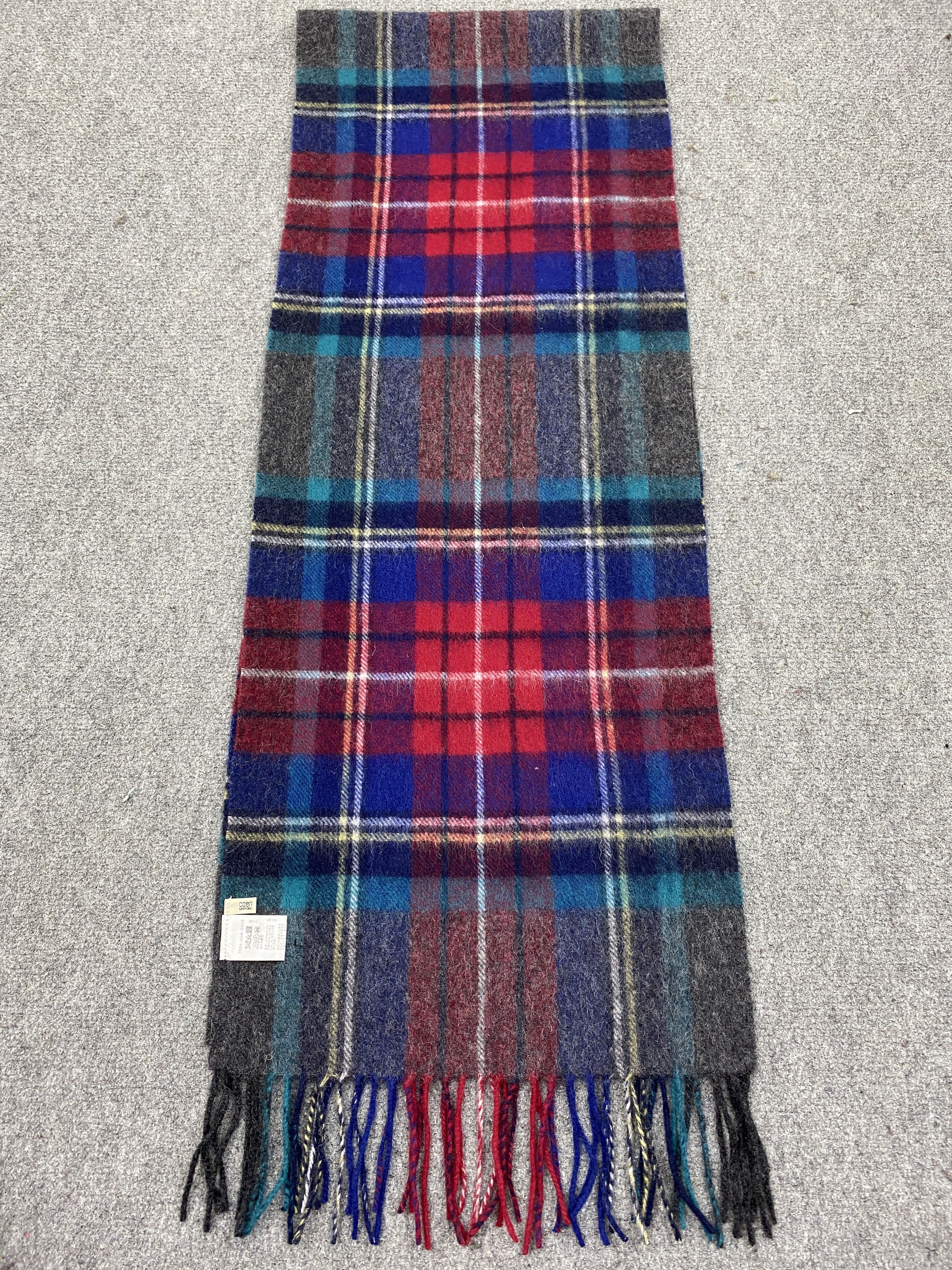 Japanese Brand Vintage Japanese Brand Coen Scarf Muffler Neckwear SC0283 Size ONE SIZE - 6 Thumbnail