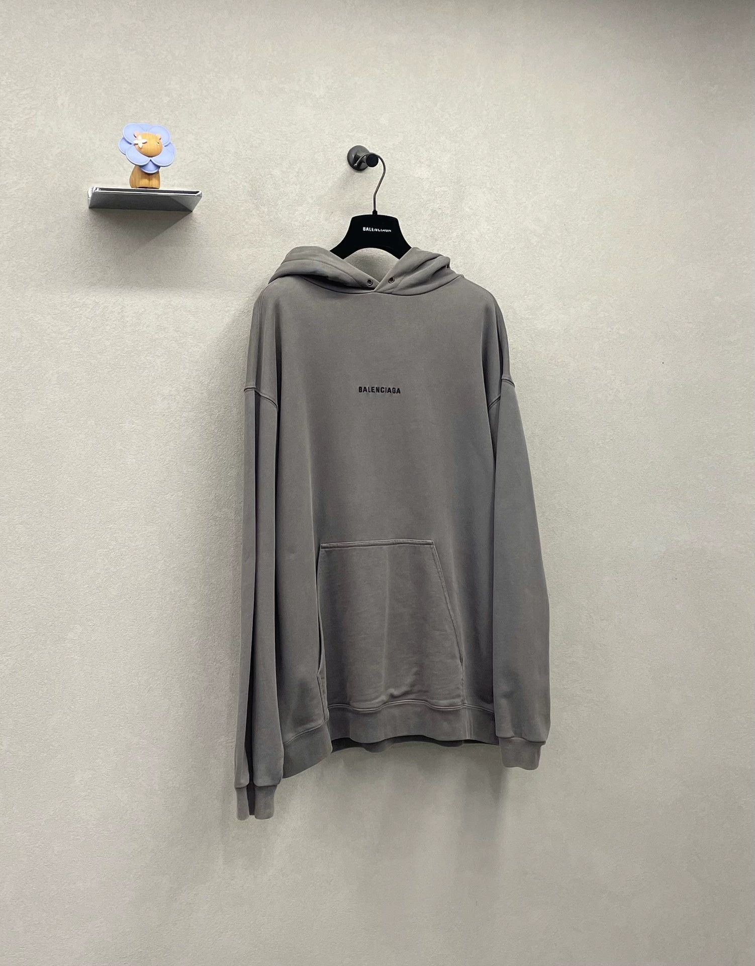 Balenciaga gray oversized hoodie from Balenciaga Size US S / EU 44-46 / 1 - 3 Thumbnail
