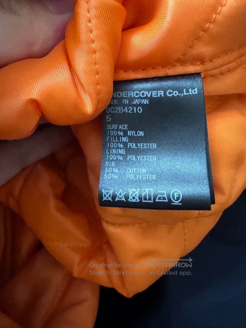 Undercover Undercover Black MA1 Jacket Size US XXL / EU 58 / 5 - 8 Thumbnail