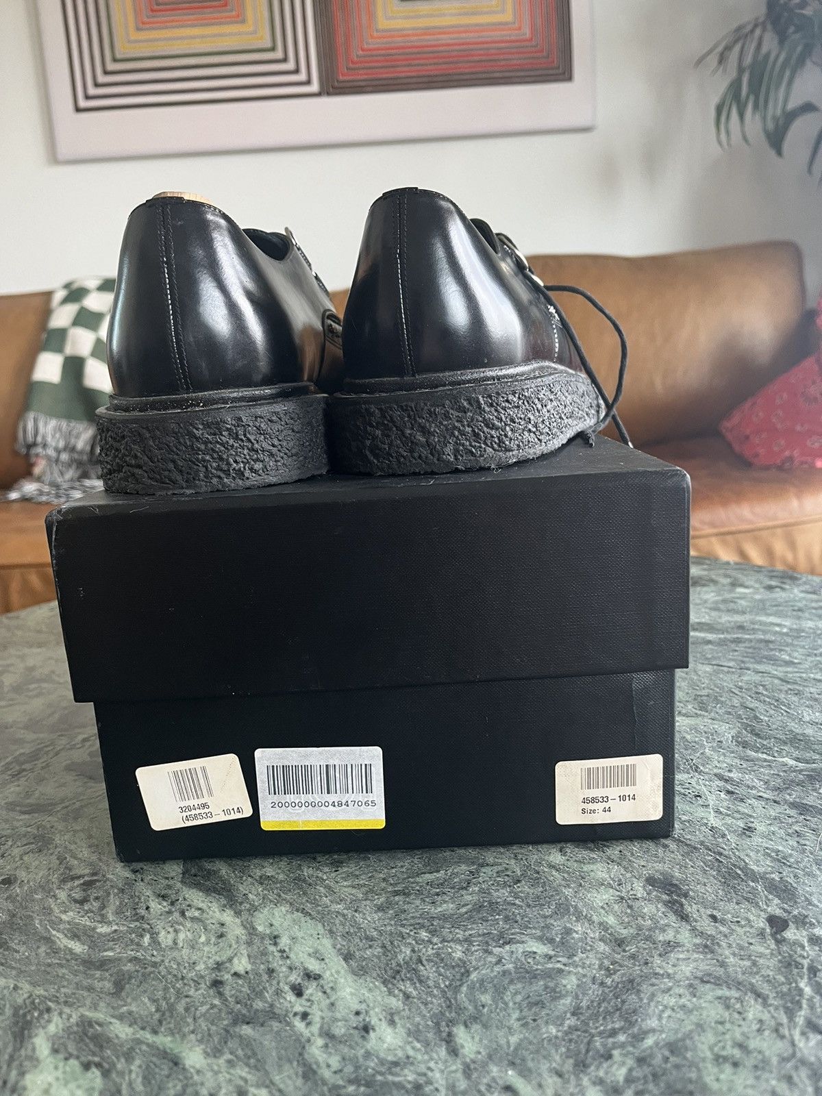 Saint Laurent Paris D Ring Chain Creepers Size US 11 / EU 44 - 5 Thumbnail